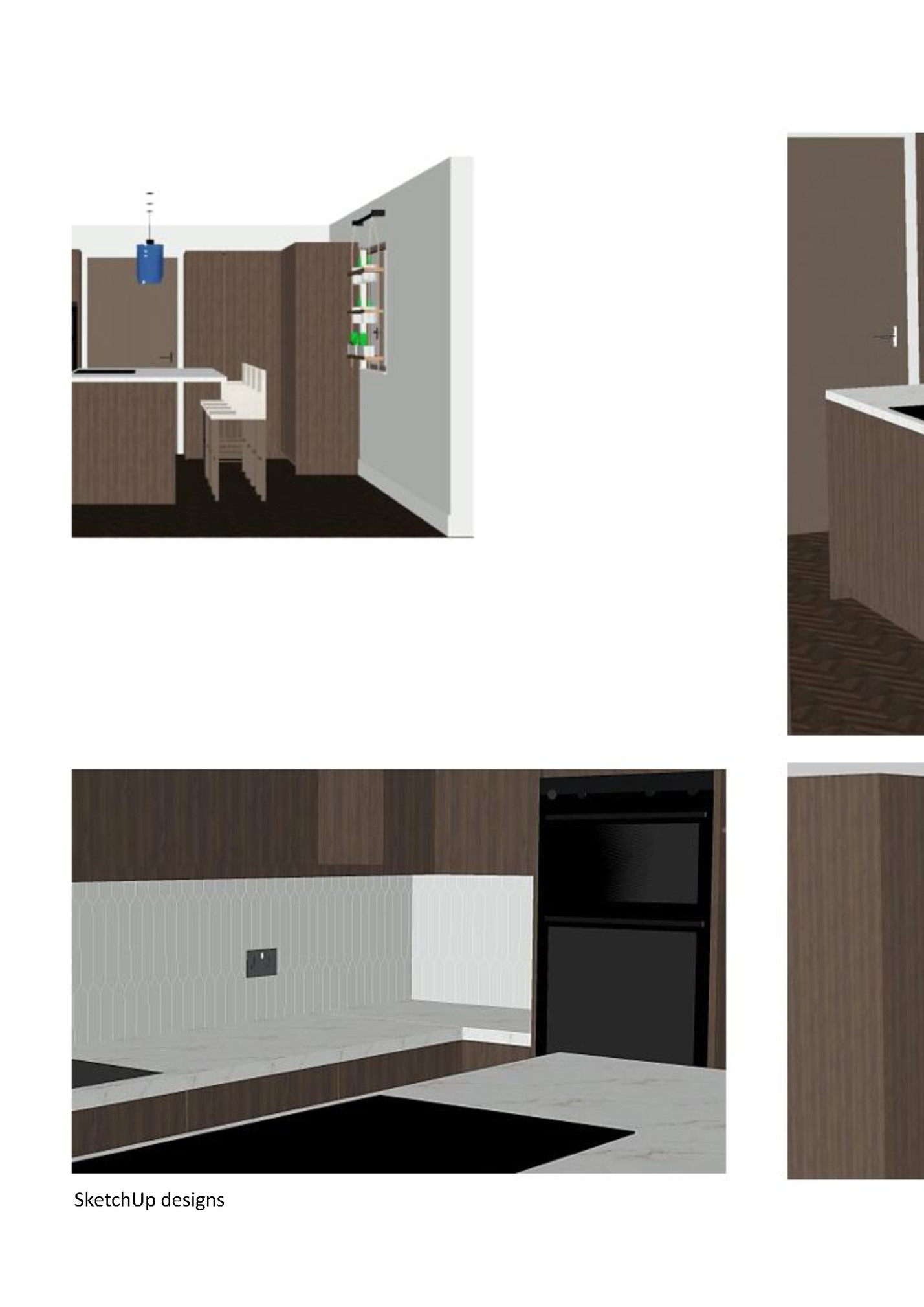 SketchUp designs