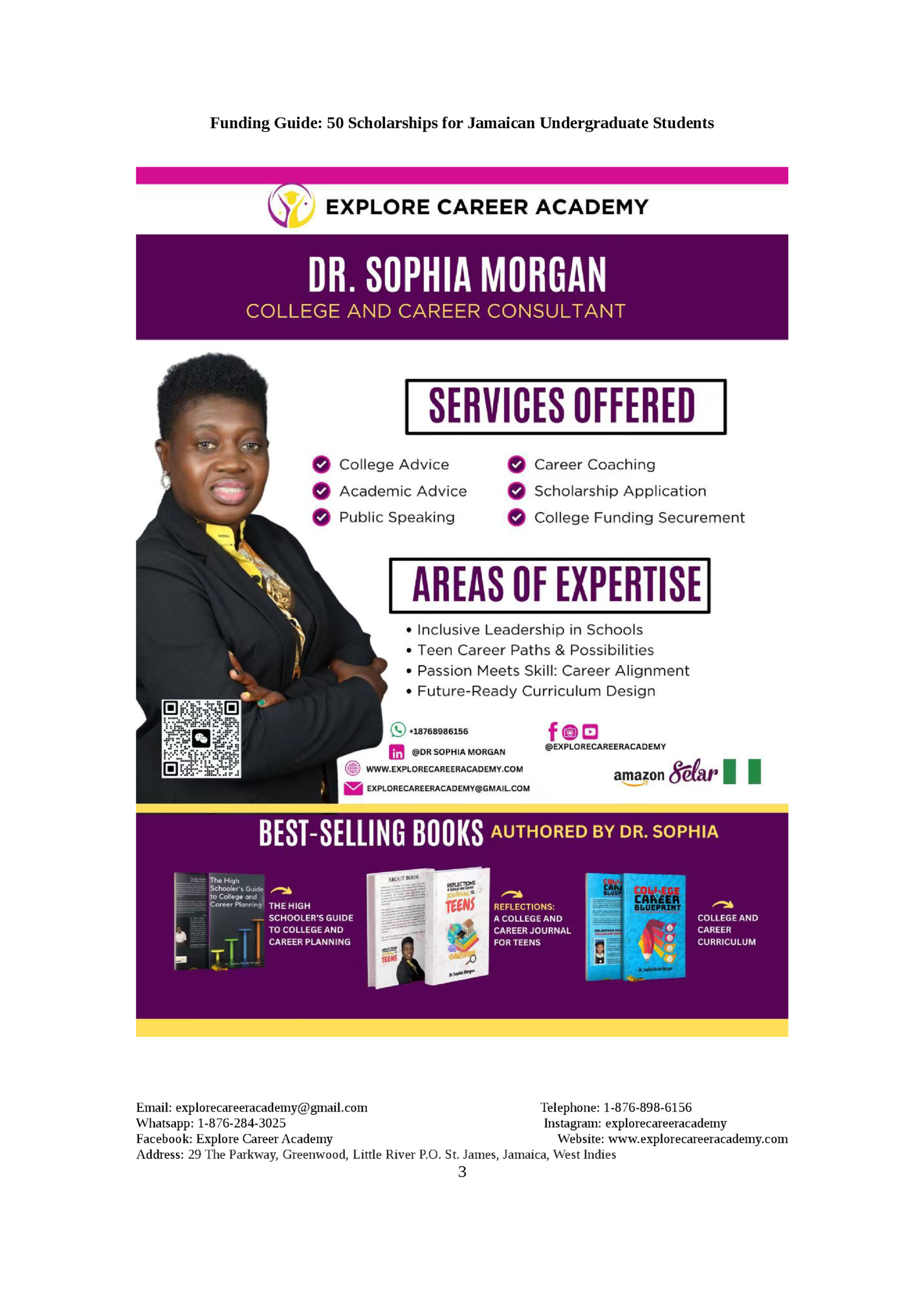 Funding Guide: 50 Scholarships for Jamaican Undergraduate Students