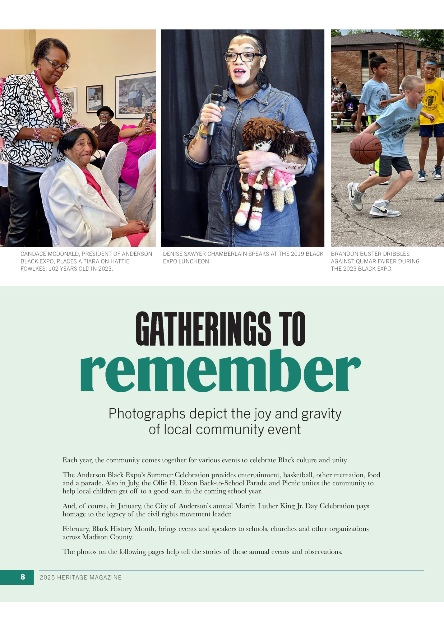 CANDACE MCDONALD, PRESIDENT OF ANDERSON