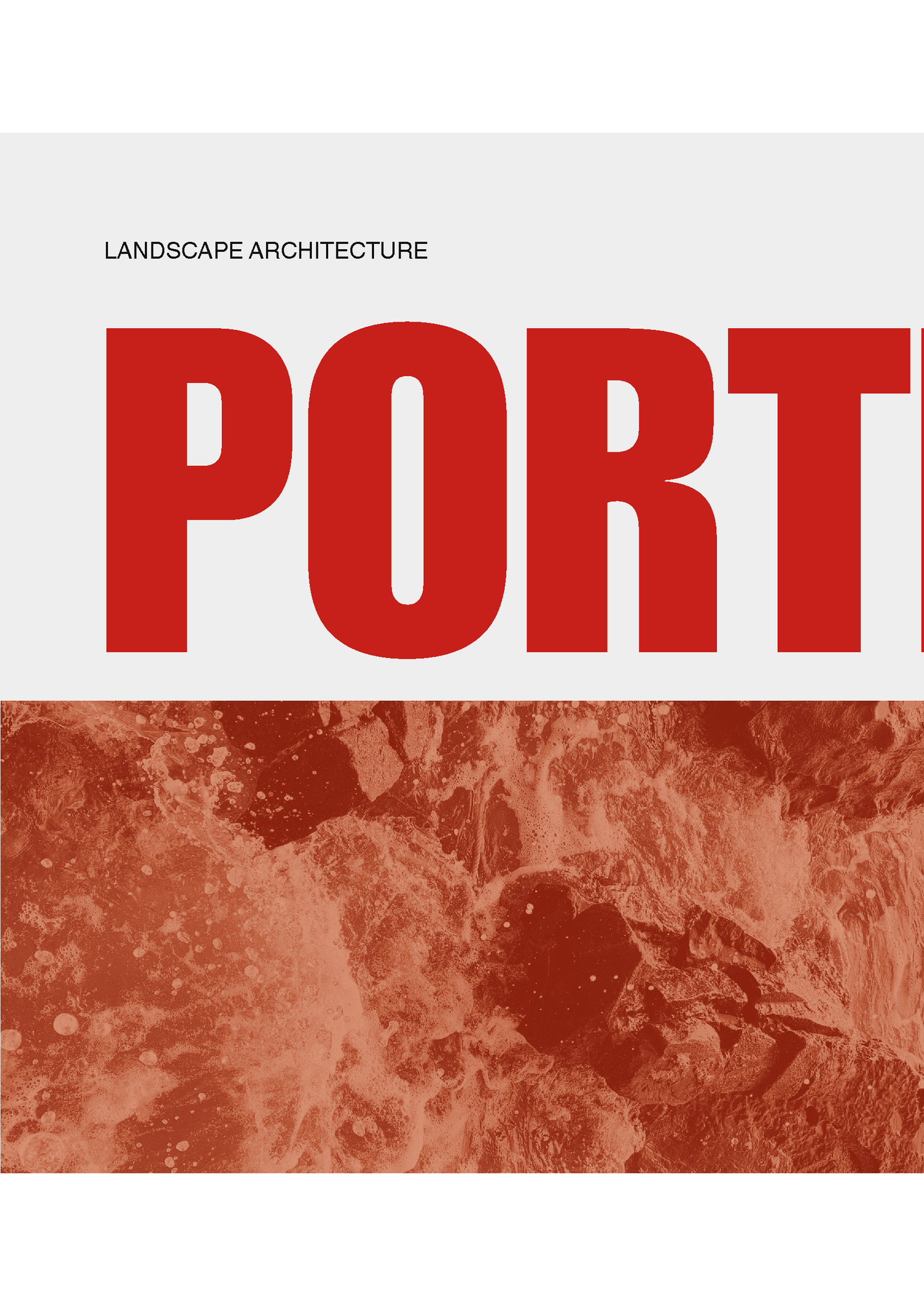 LANDSCAPE ARCHITECTURE