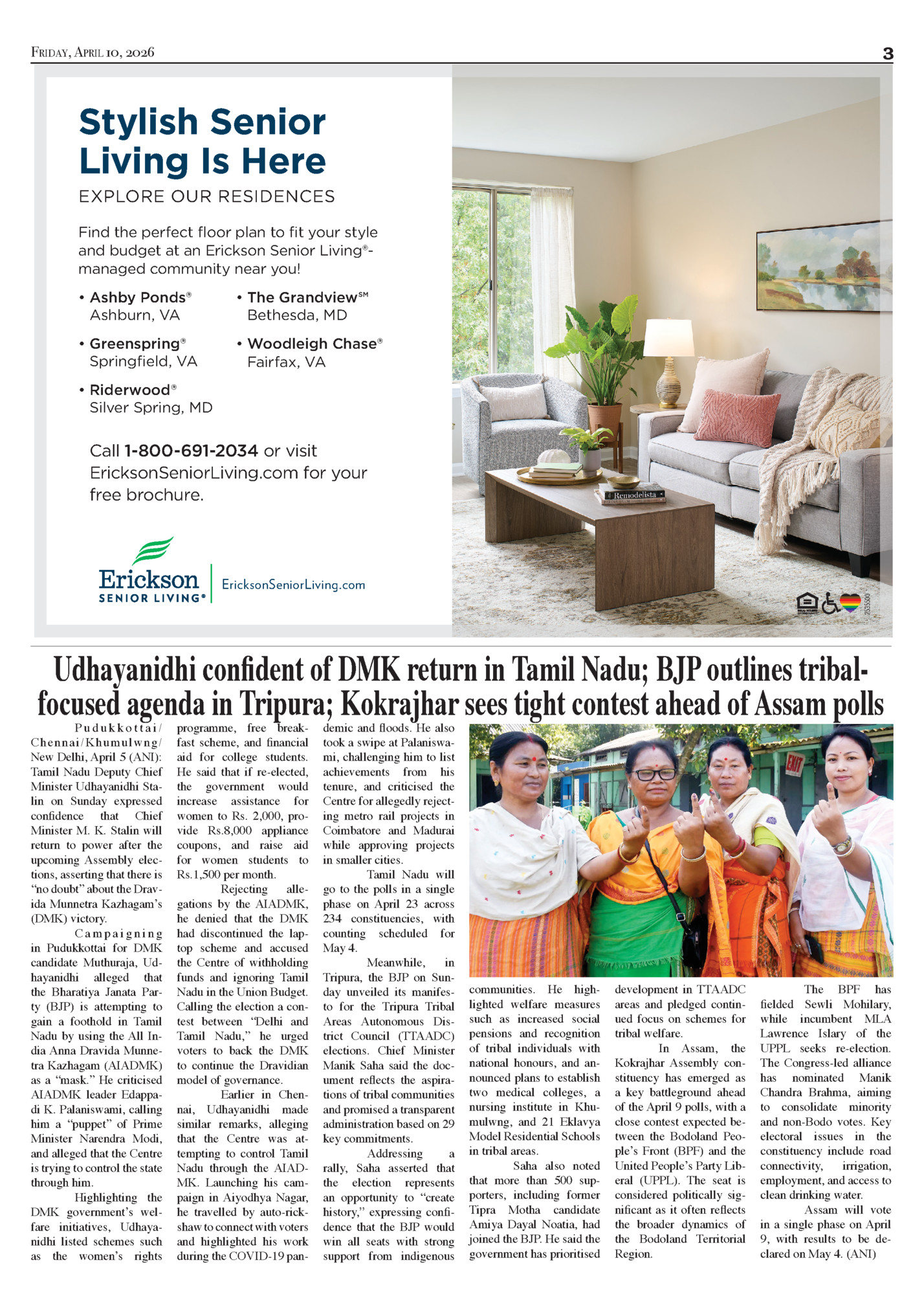 FRIDAY, APRIL 10, 2026