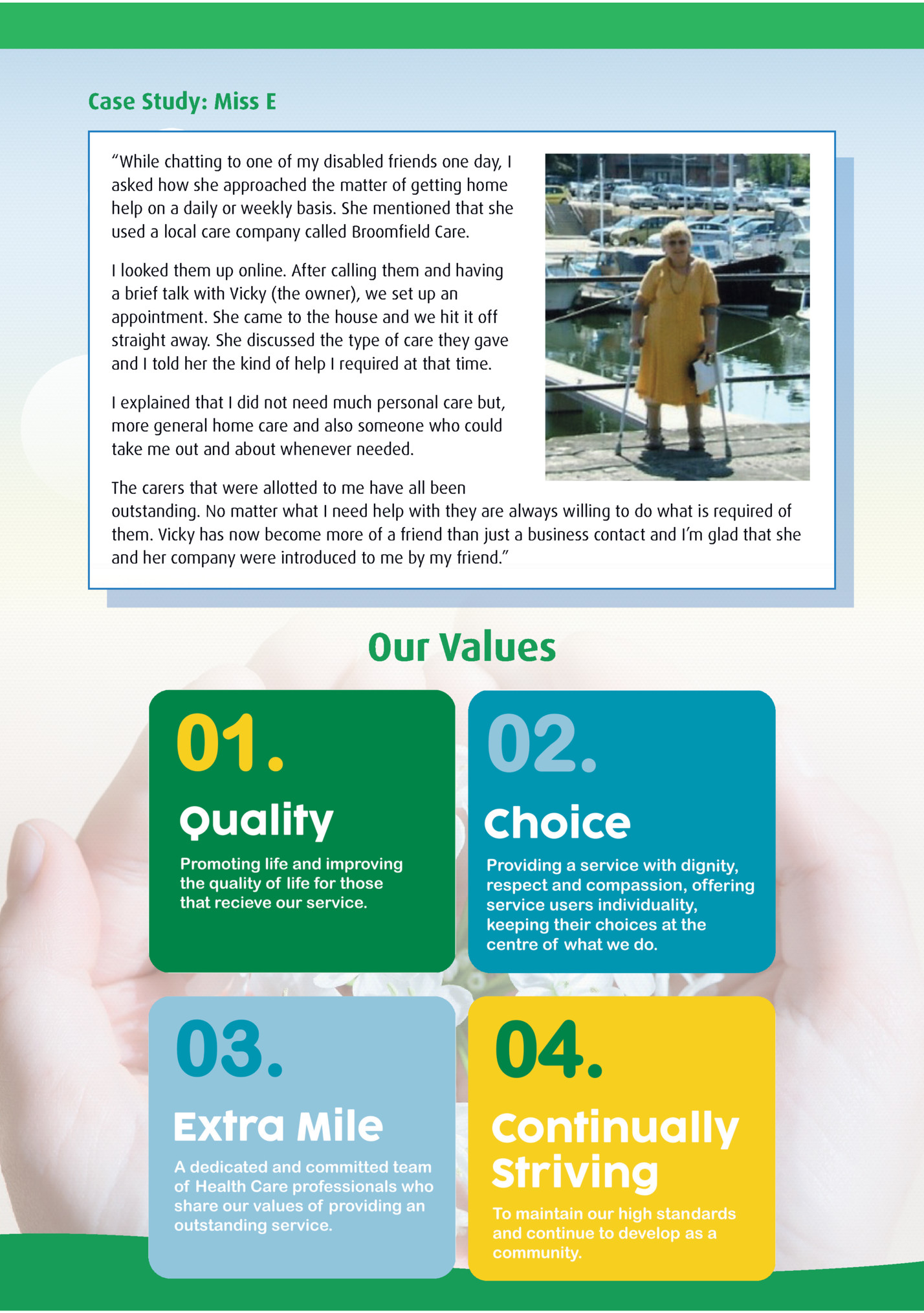 Case Study: Miss E Case Study: Miss E