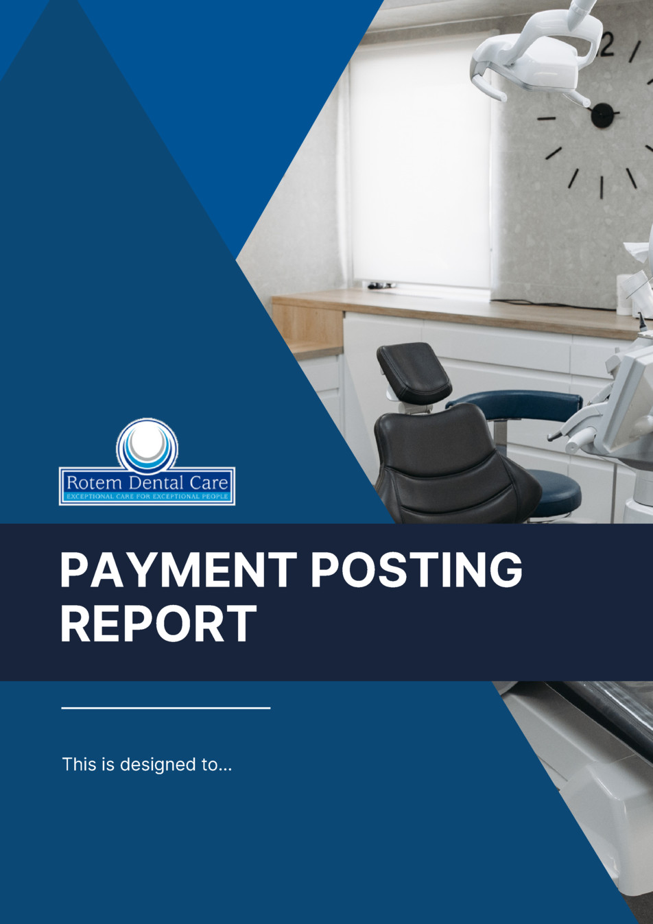 RDC PAYMENT POSTING REPORT