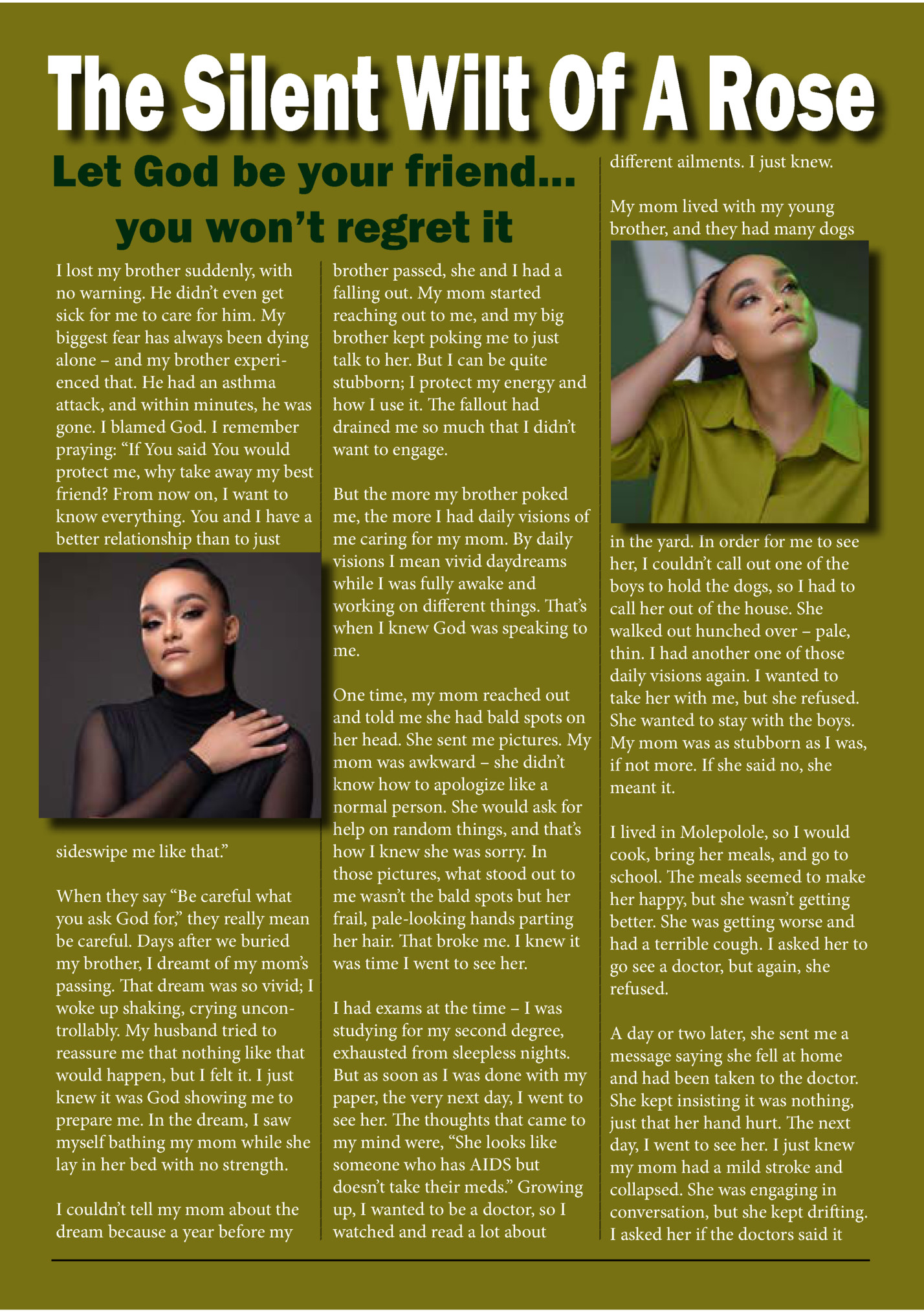 The Silent Wilt Of A Rose