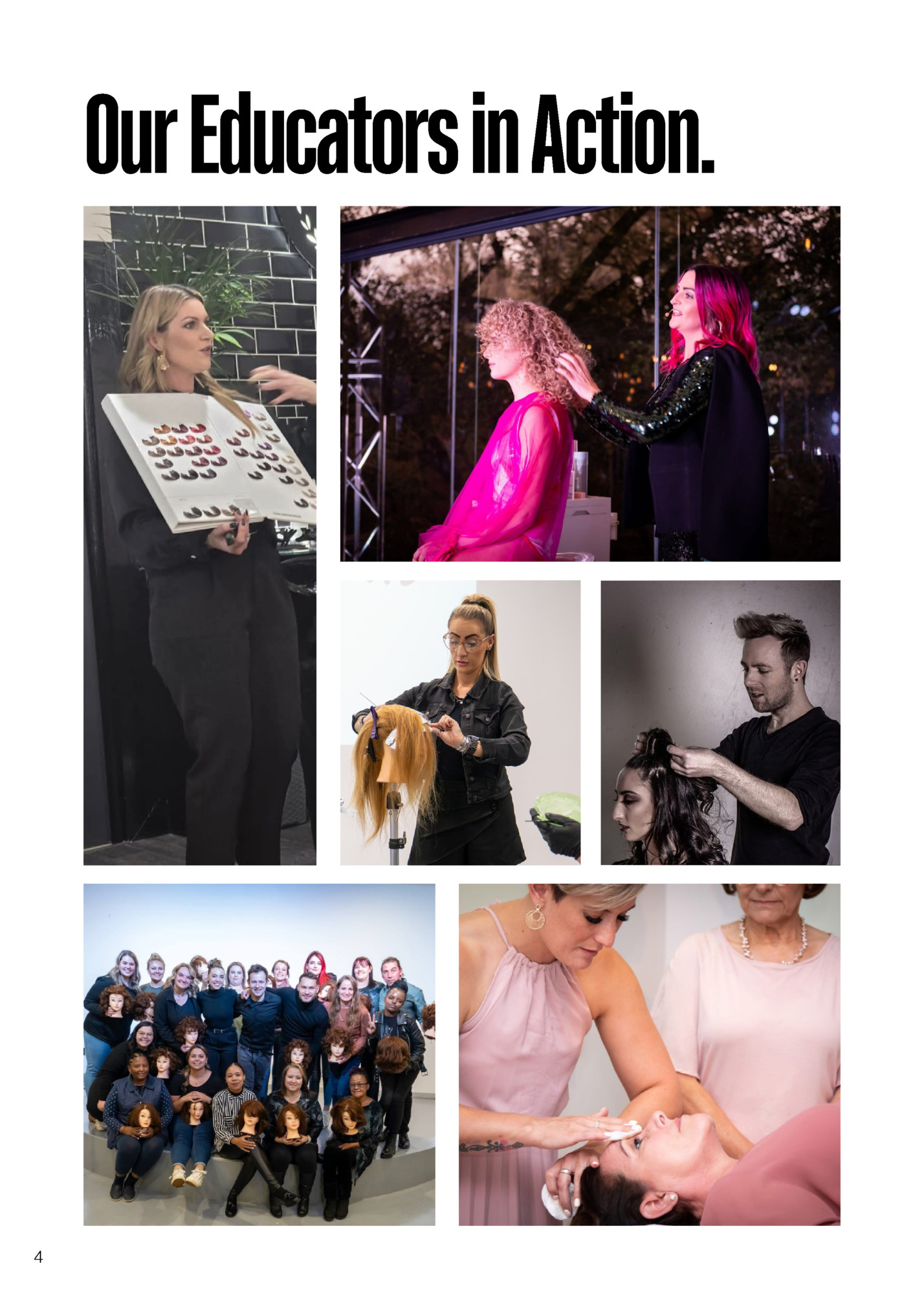 Our Educators in Action.