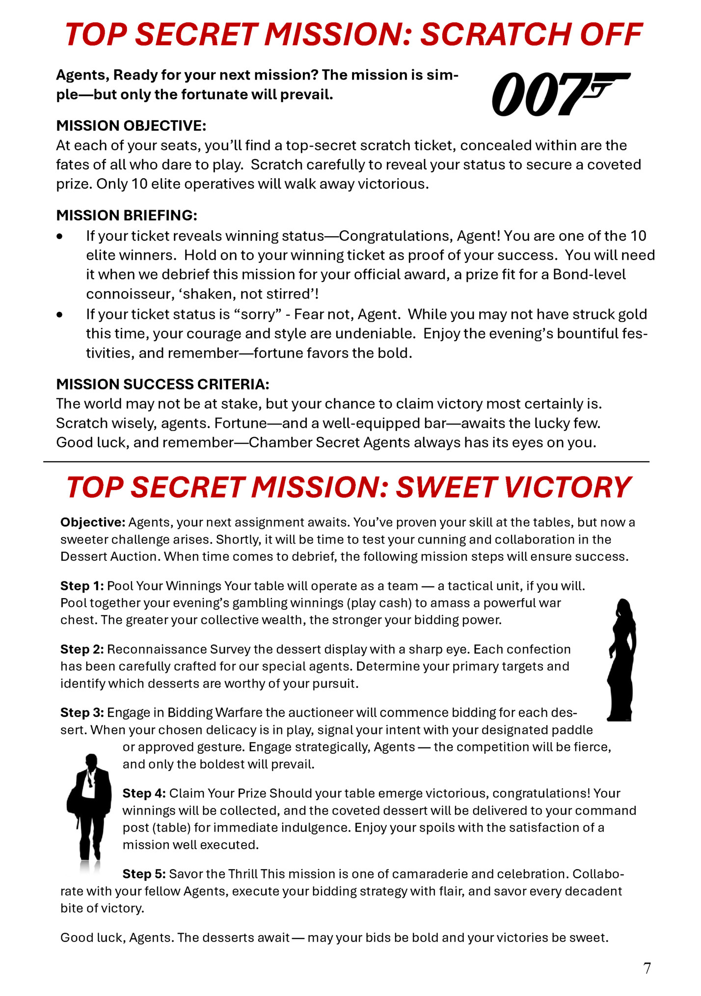 TOP SECRET MISSION: SCRATCH OFF