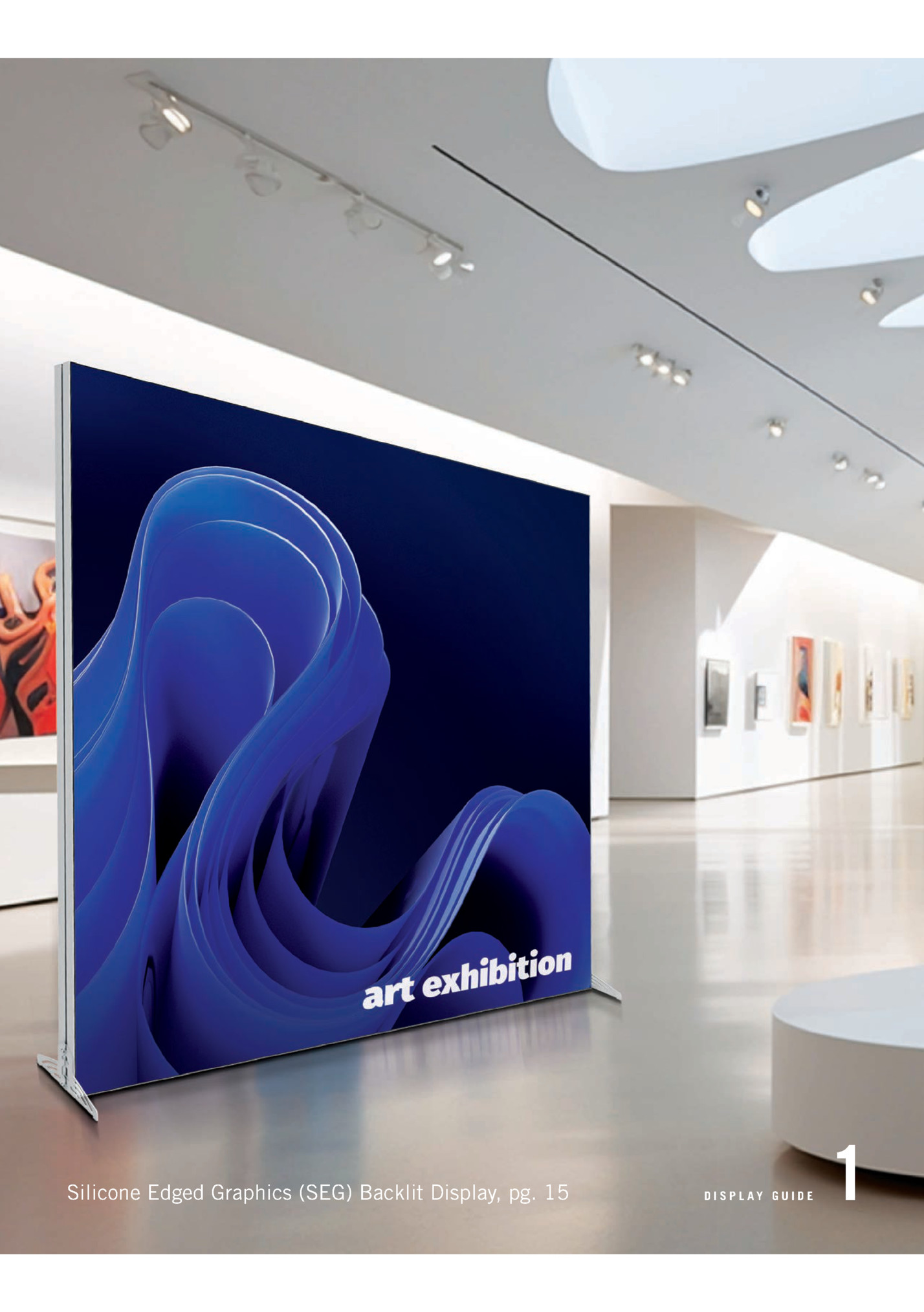 Silicone Edged Graphics (SEG) Backlit Display, pg. 15
