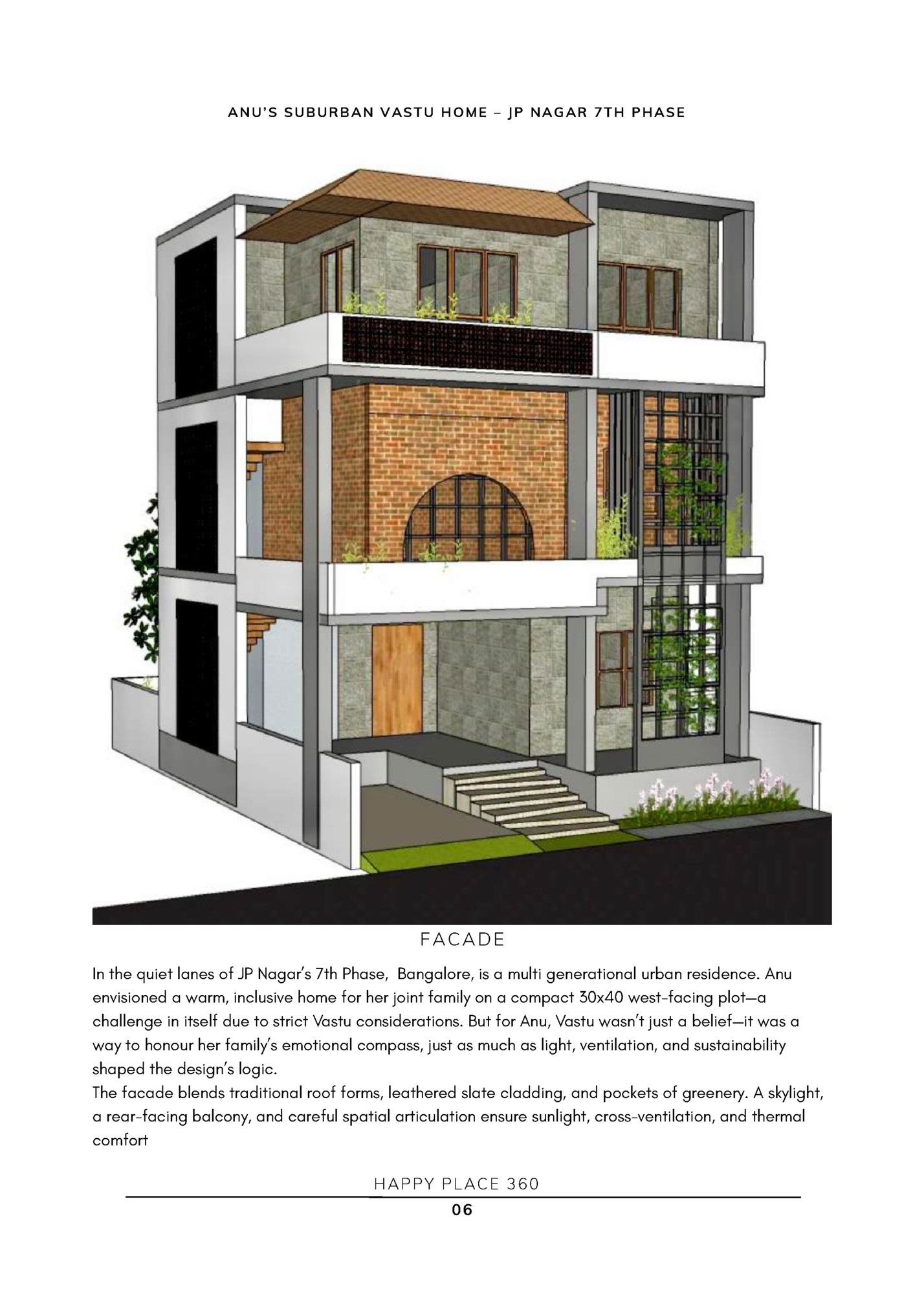 ANU’S SUBURBAN VASTU HOME – JP NAGAR 7TH PHASE