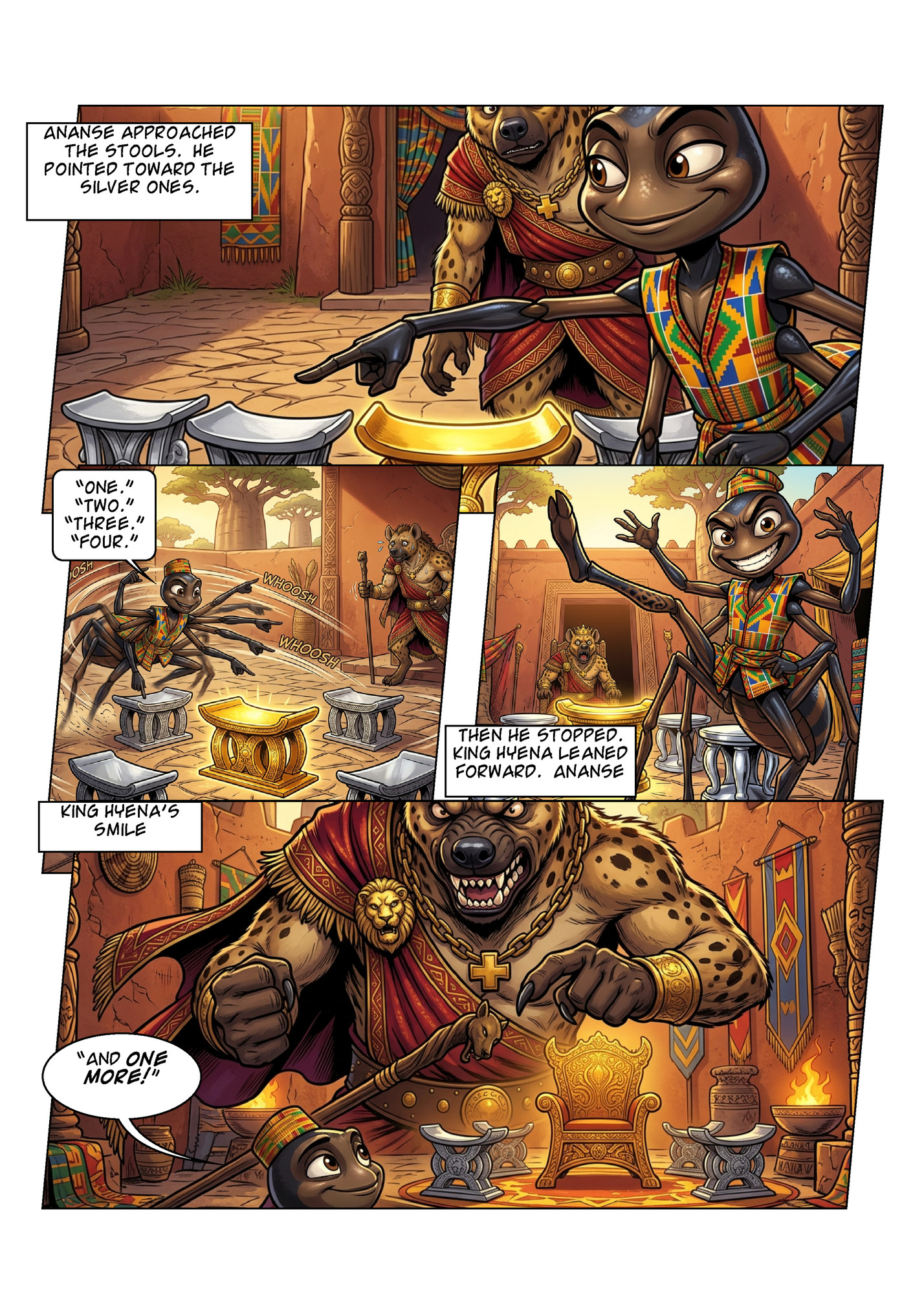 Ananse approached