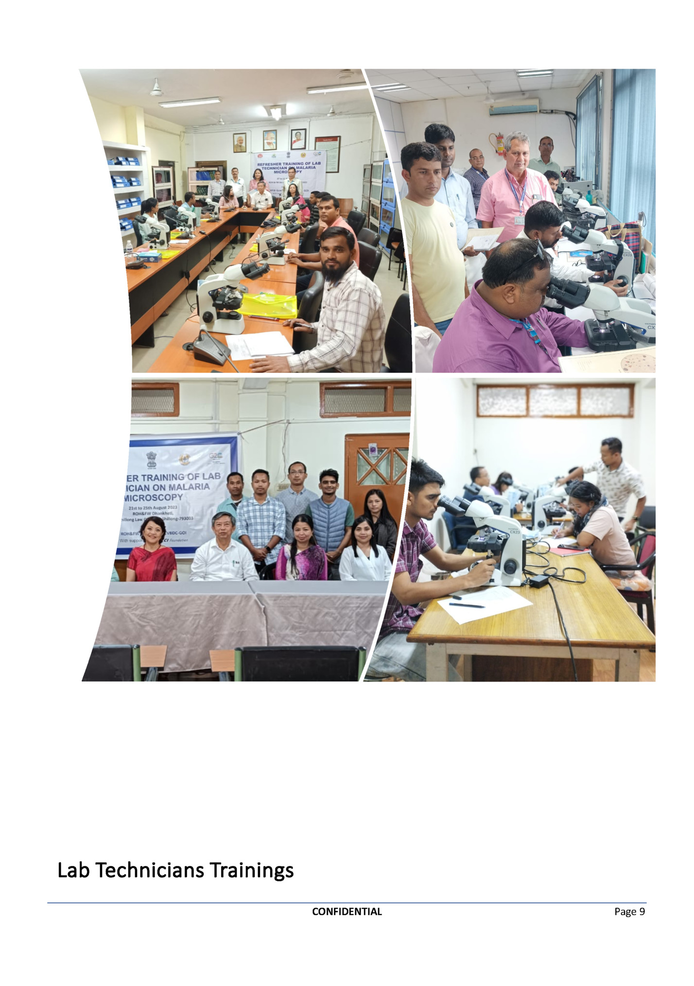 Lab Technicians Trainings