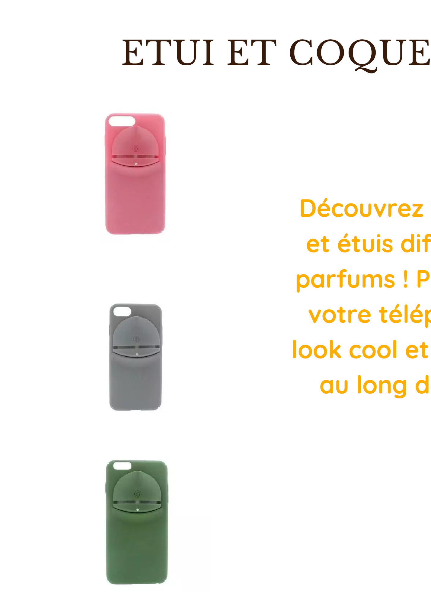 ETUI ET COQUE DE TELEPHONE