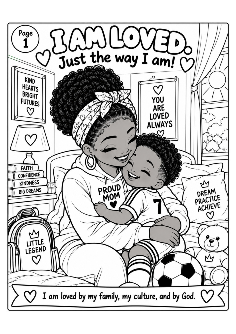 Jj, Mommie and Soccer