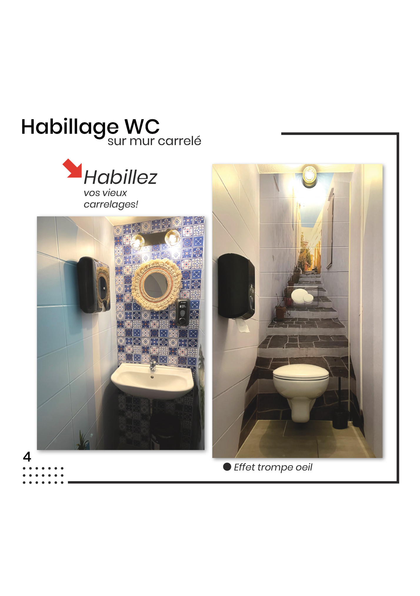 Habillage WC