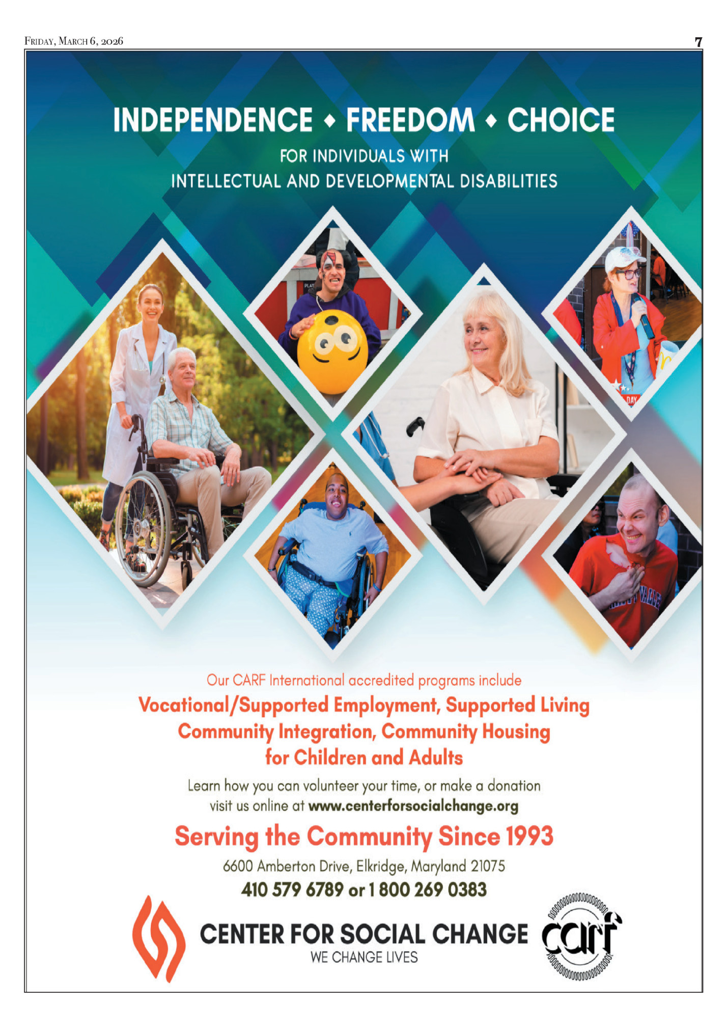 FRIDAY, MARCH 6, 2026