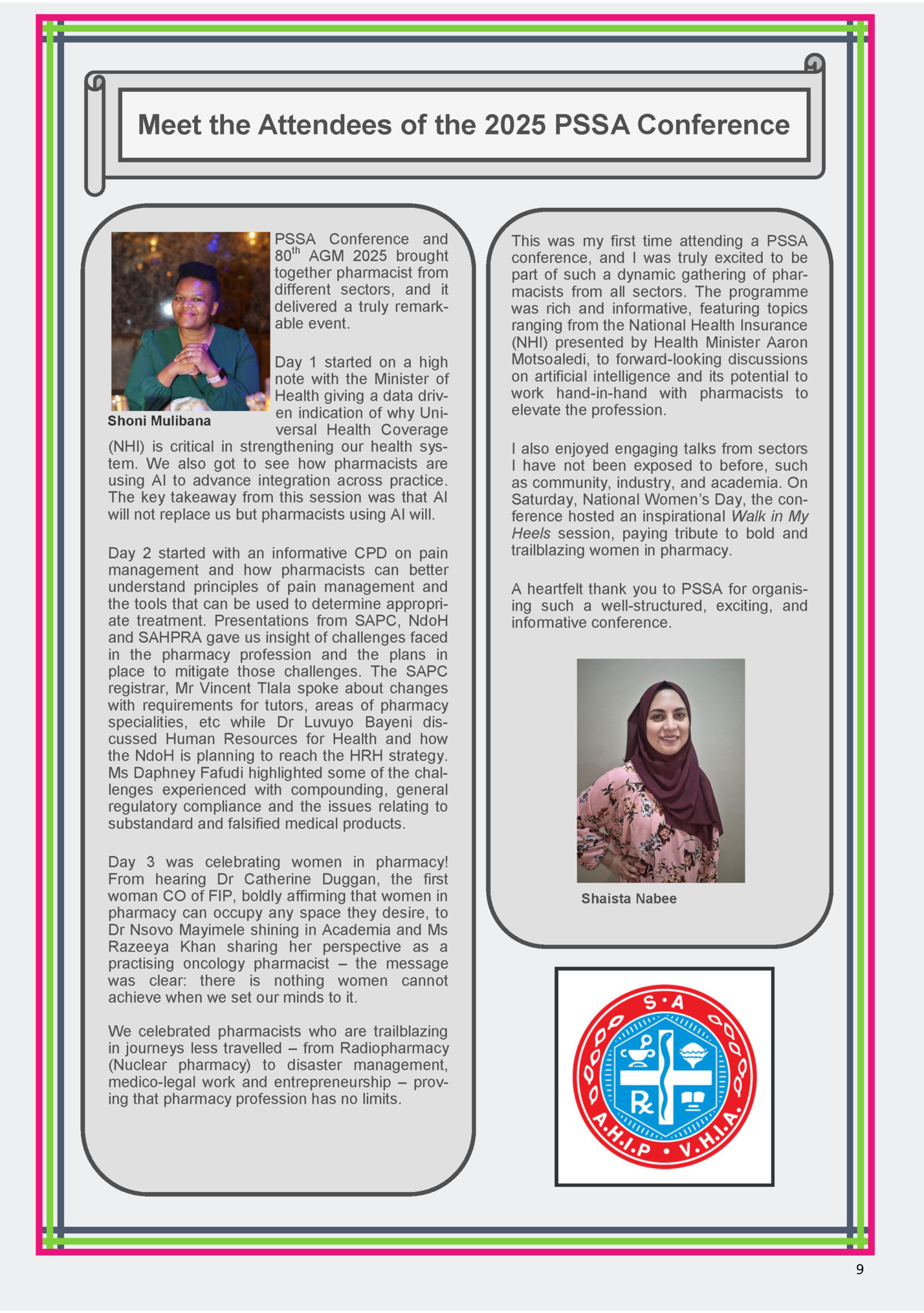 Meet the Attendees of the 2025 PSSA Conference