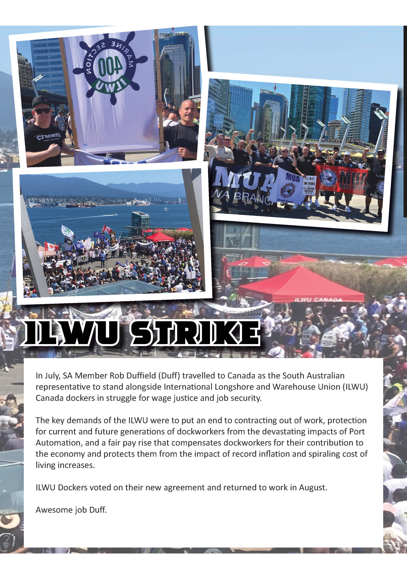 ILWU STRIKE