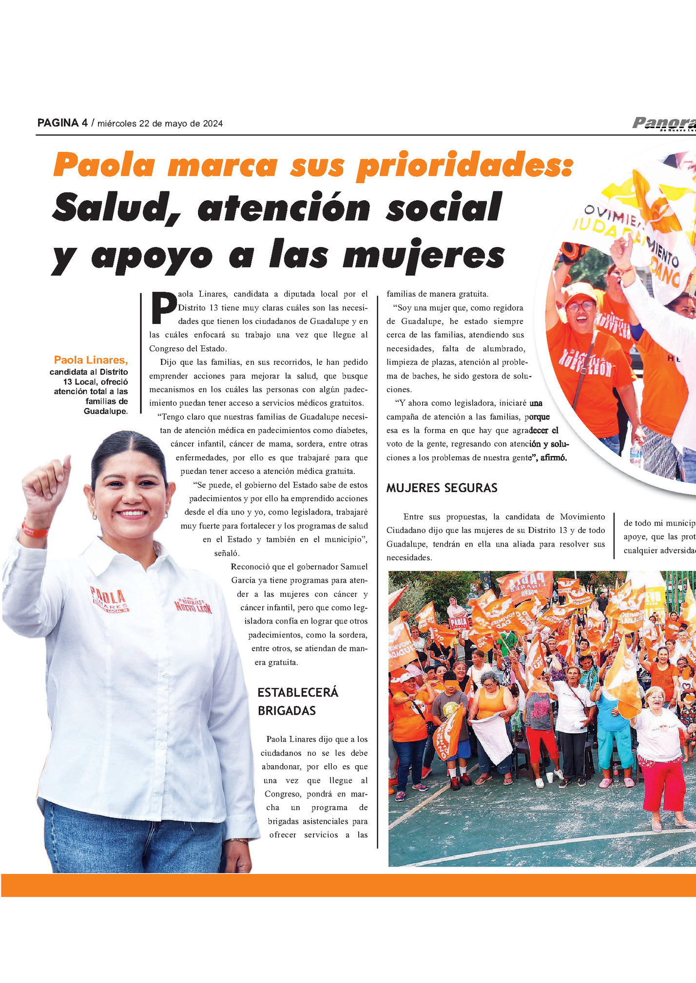 PAGINA 4 / miércoles 22 de mayo de 2024