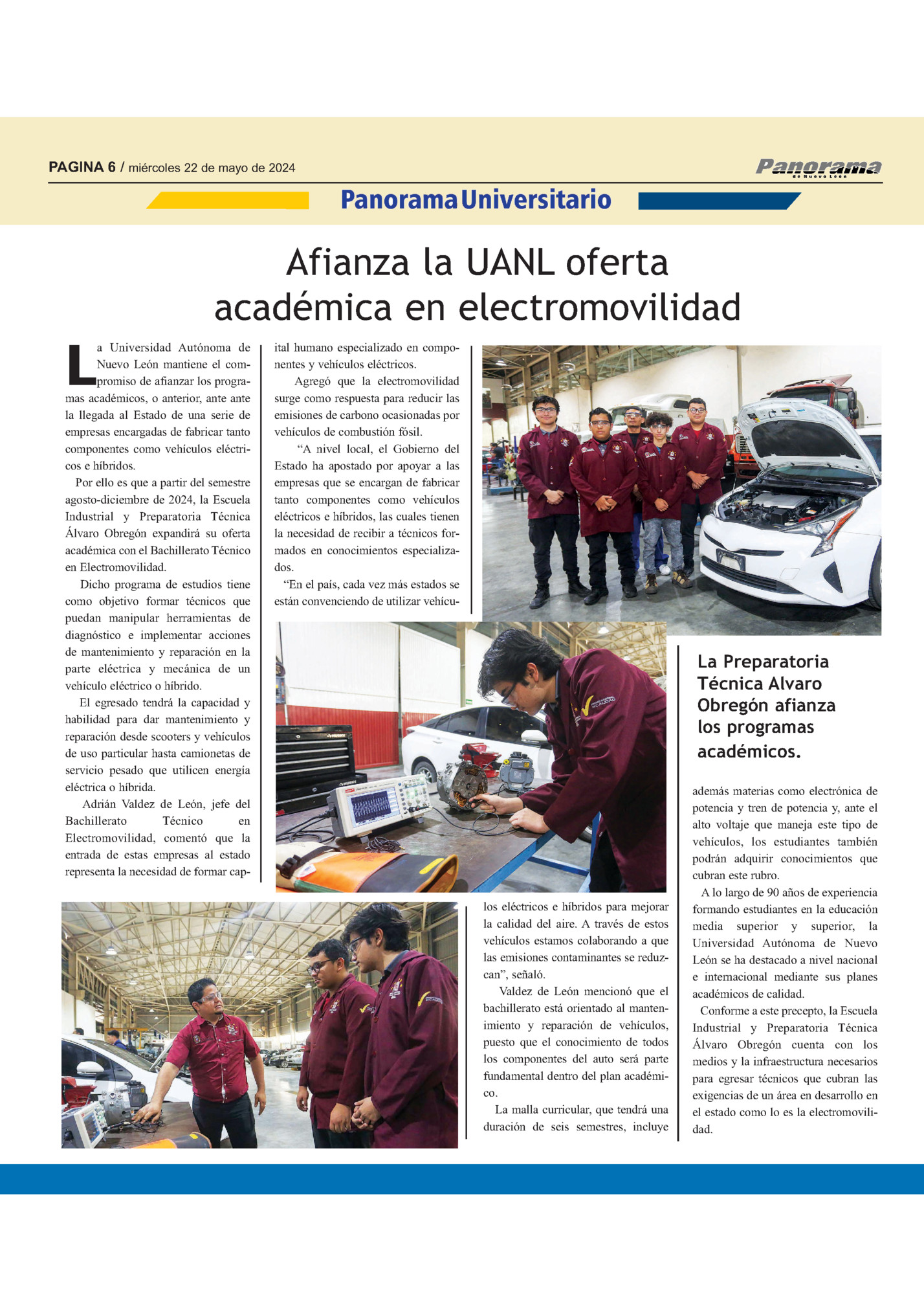 PAGINA 6 / miércoles 22 de mayo de 2024