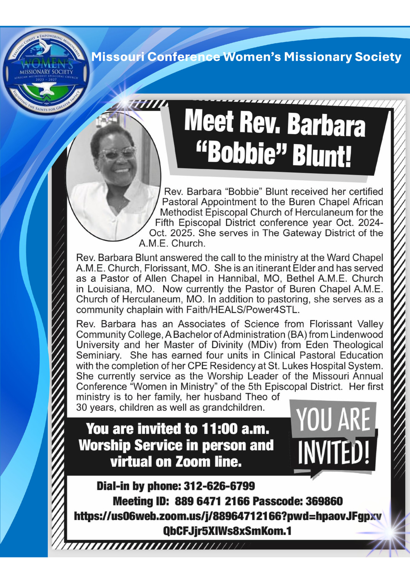 Missouri Conference Women’s Missionary Society