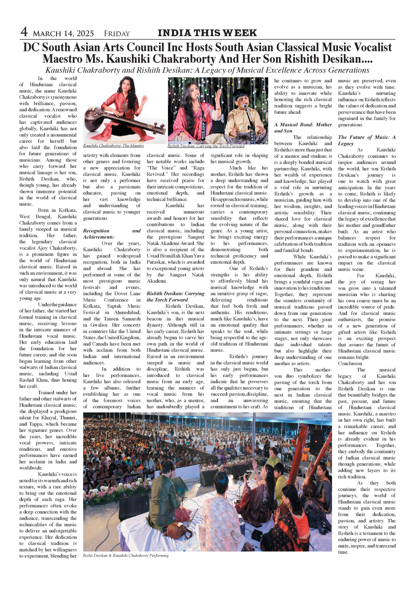 4 March 14, 2025 Friday