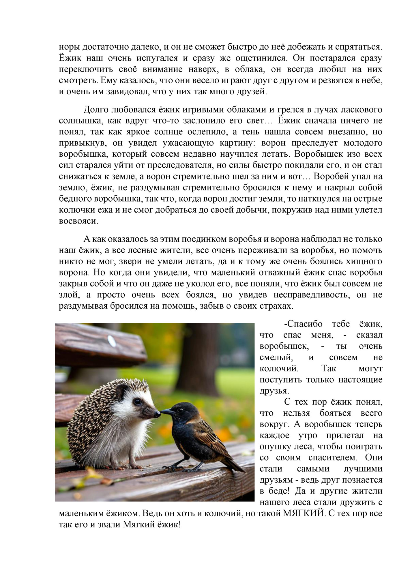 норы достаточно далеко, и он не сможет быстро до неё добежать и спрятаться. норы достаточно далеко, и он не сможет быстро до неё добежать и спрятаться.