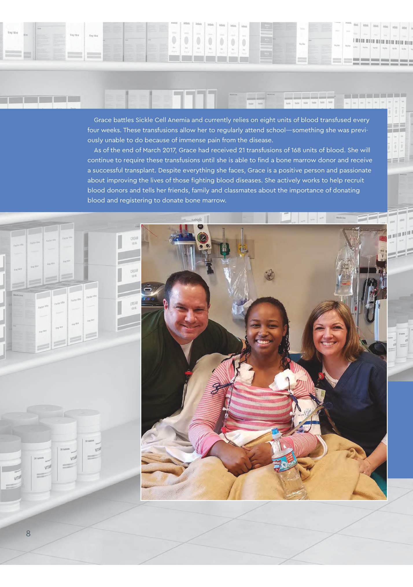 A MESSAGE FROM BLOOD SYSTEMS′