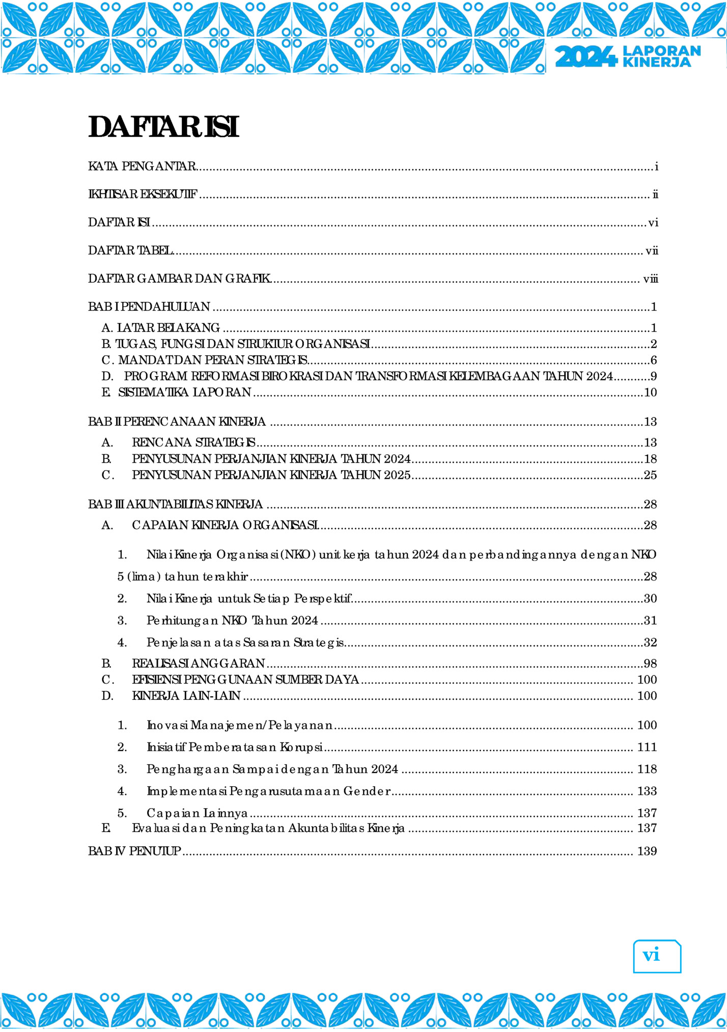 DAFTAR ISI DAFTAR ISI