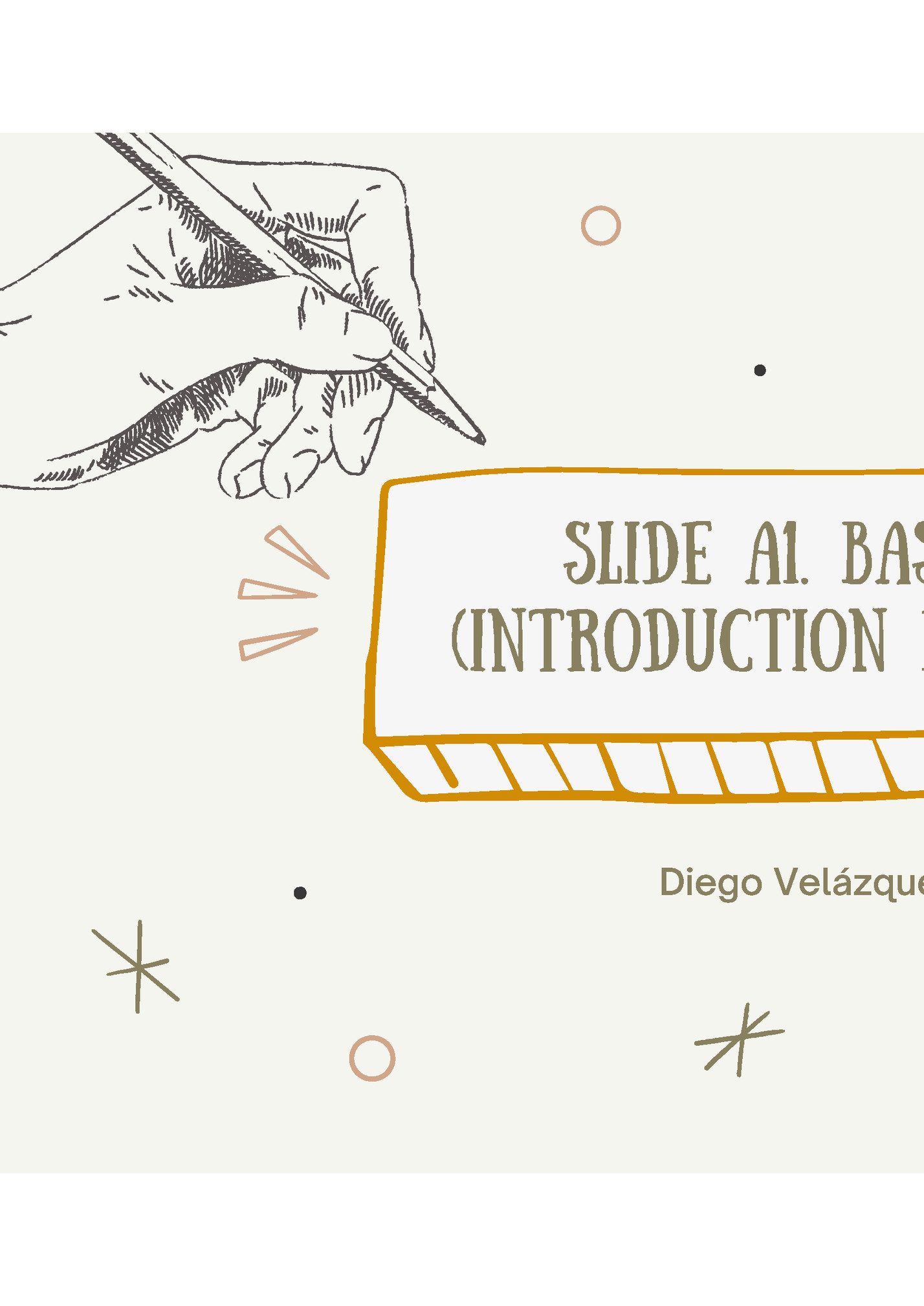 Slide A1. Basic portrait