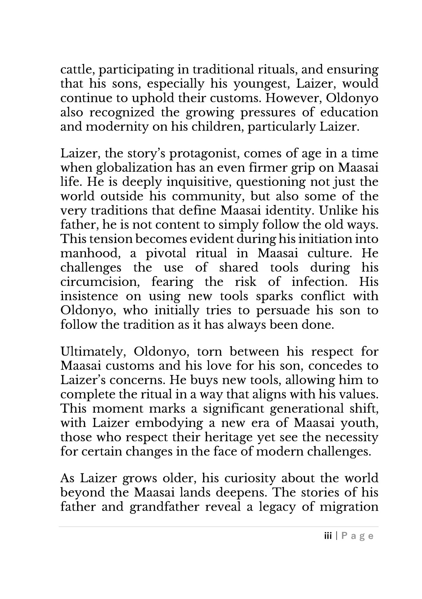 cattle, participating in traditional rituals, and ensuring