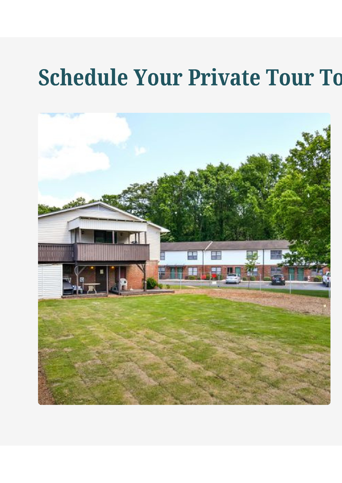 Schedule Your Private Tour Today!
