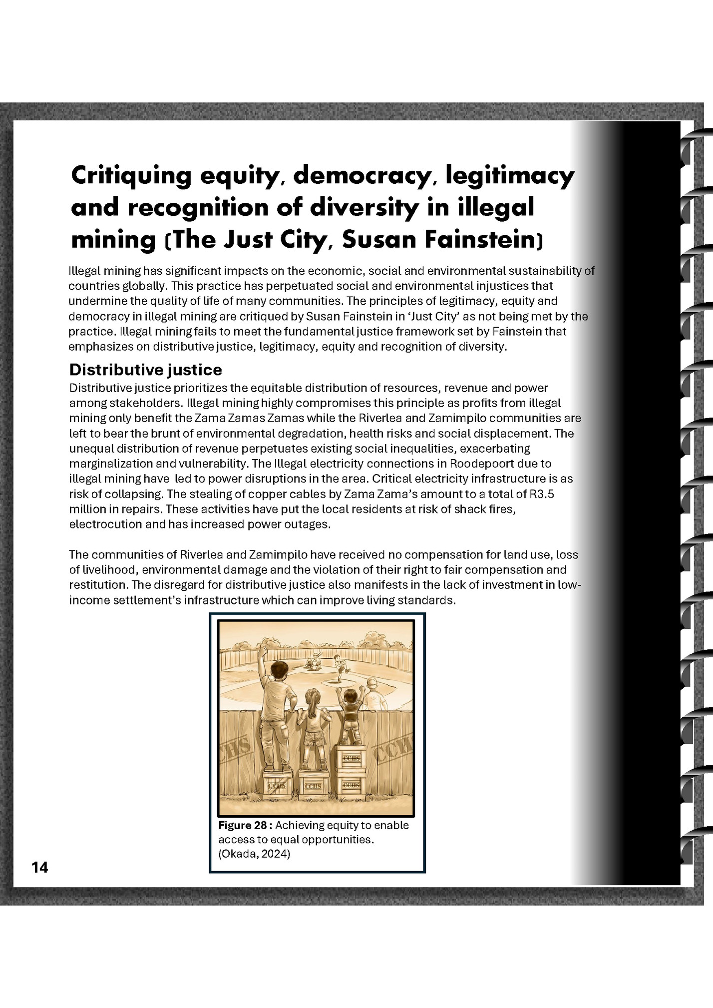 Critiquing equity, democracy, legitimacy