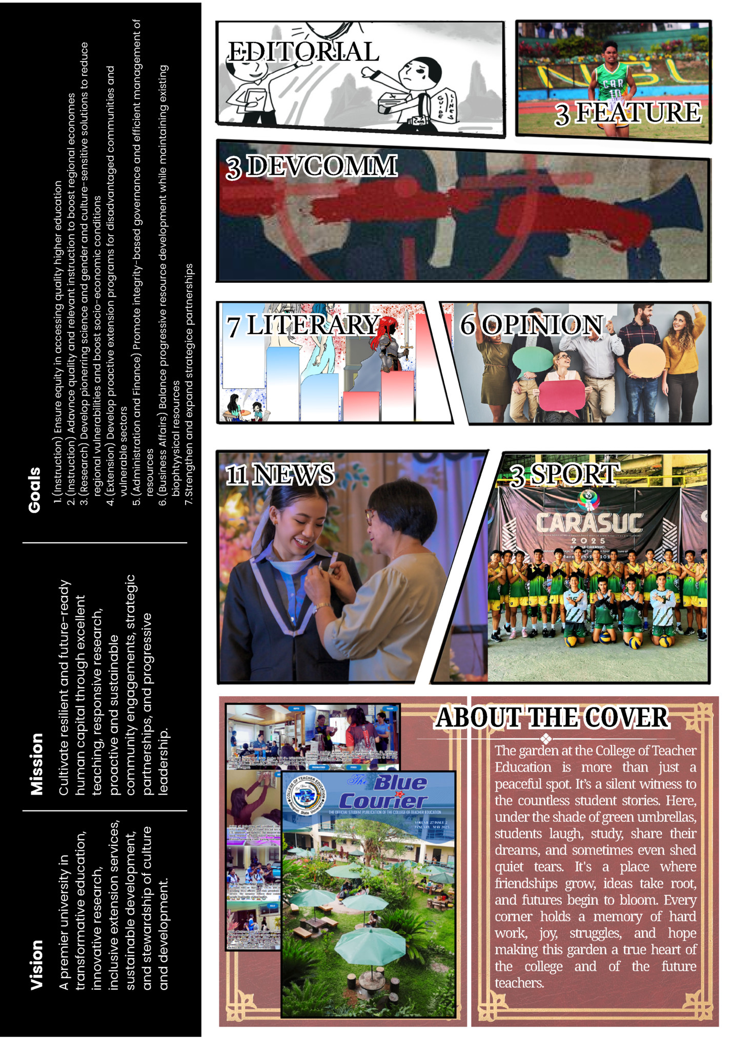 1.(Instruction) Ensure equity in accessing quality higher education