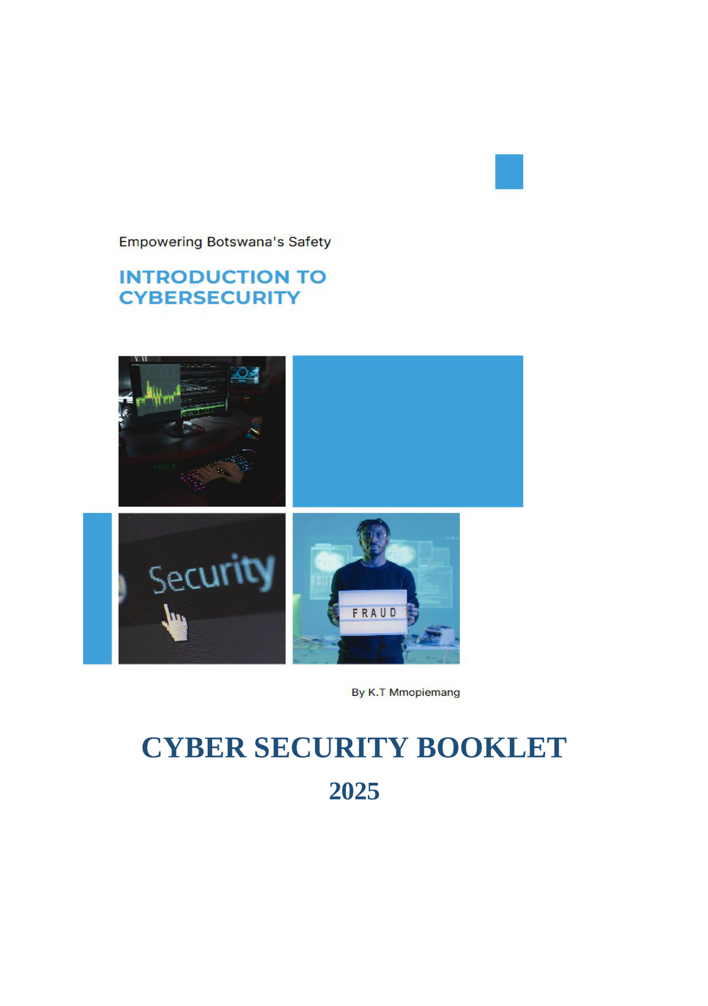 CYBER SECURITY BOOKLET