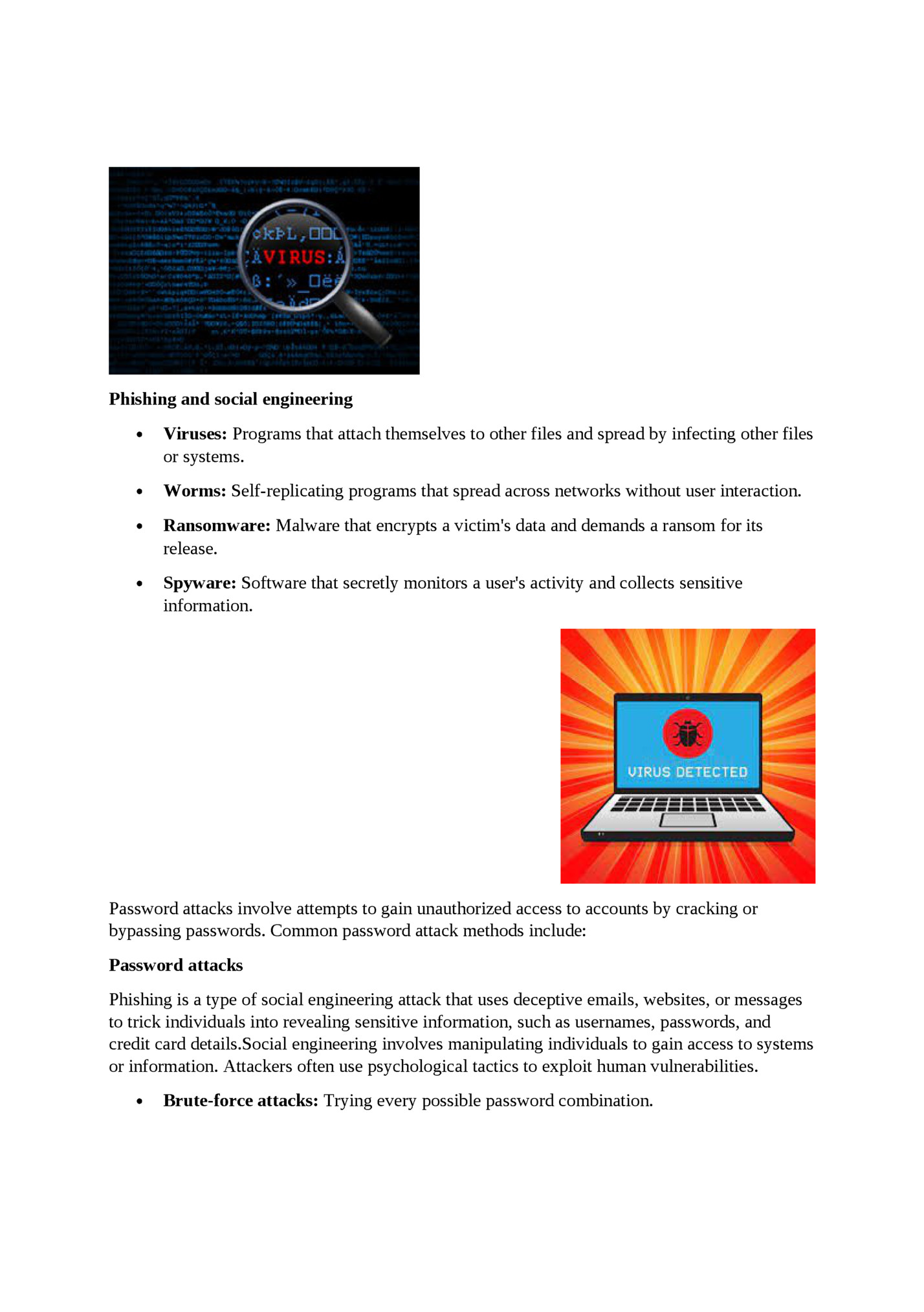 Phishing and social engineering