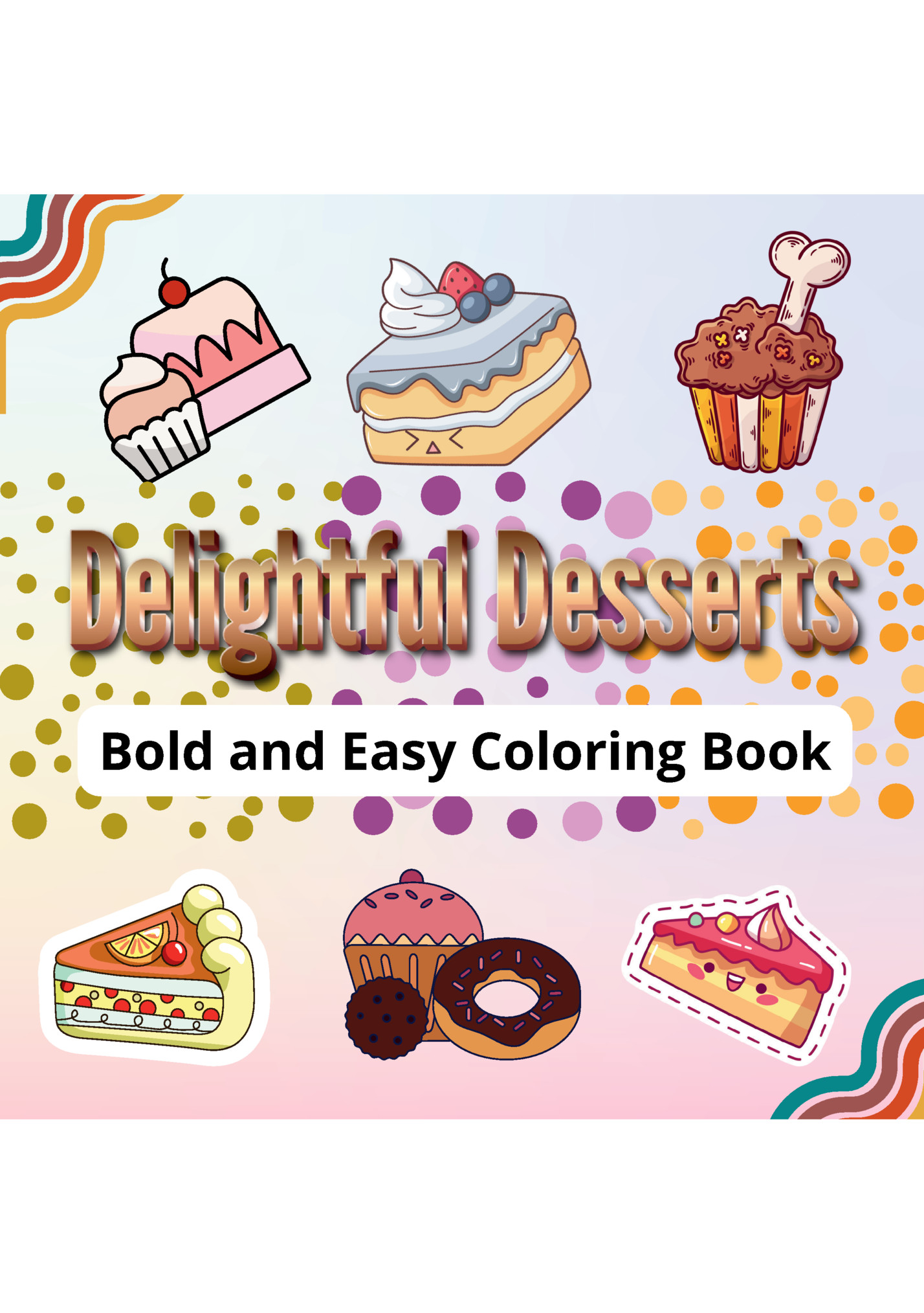 Bold and Easy Coloring Book