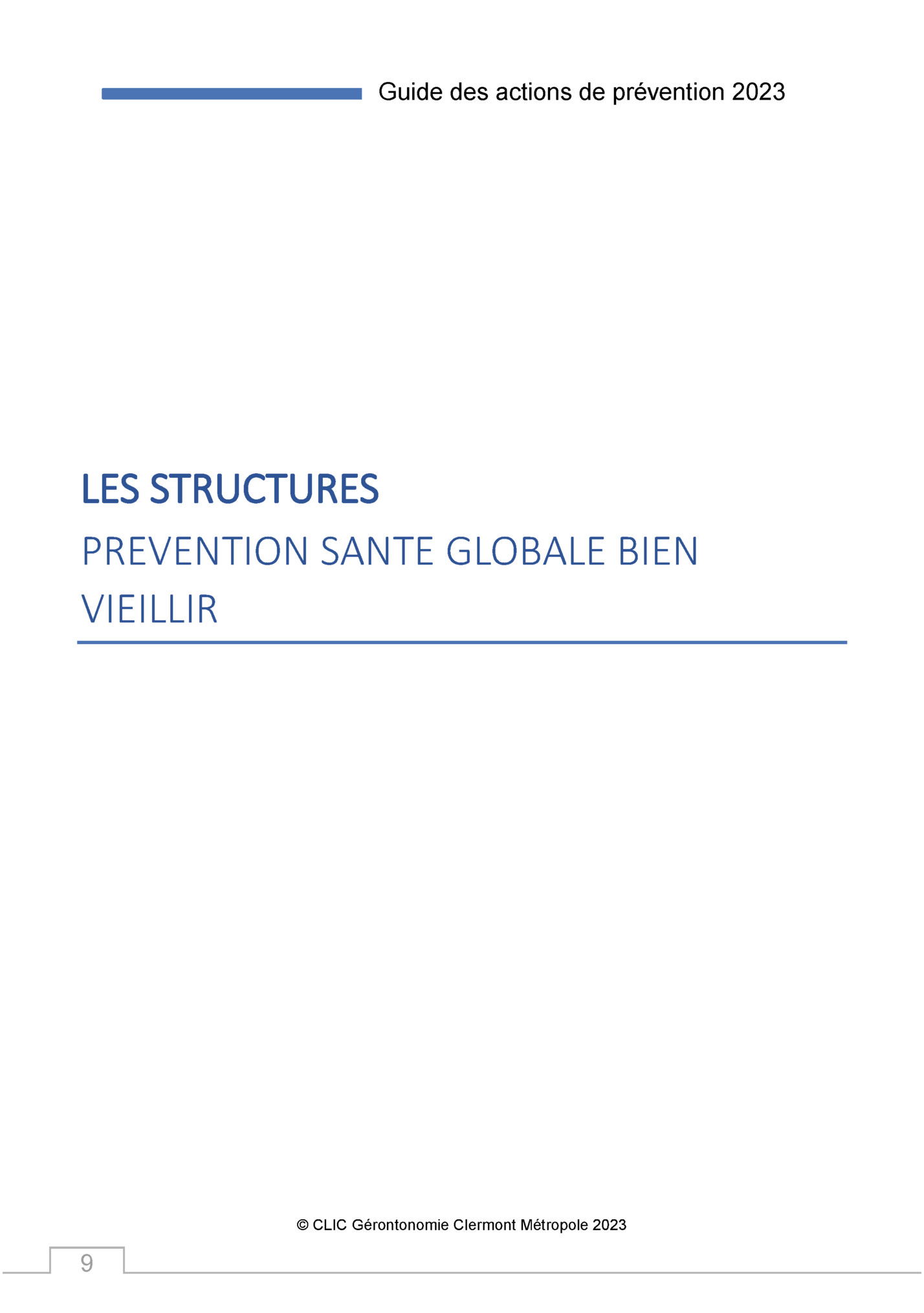 Guide des actions de prévention 2023