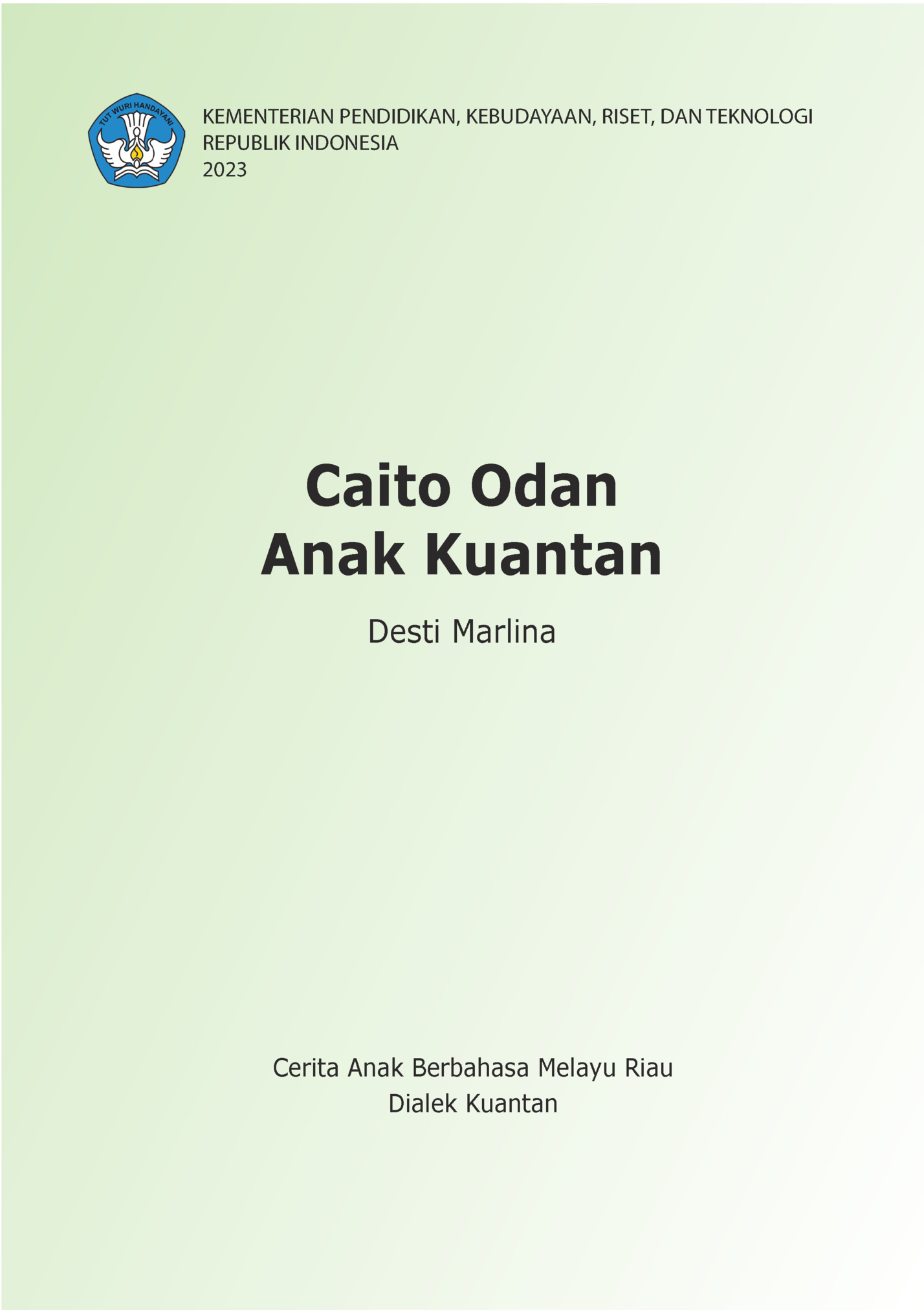 KEMENTERIAN PENDIDIKAN, KEBUDAYAAN, RISET, DAN TEKNOLOGI