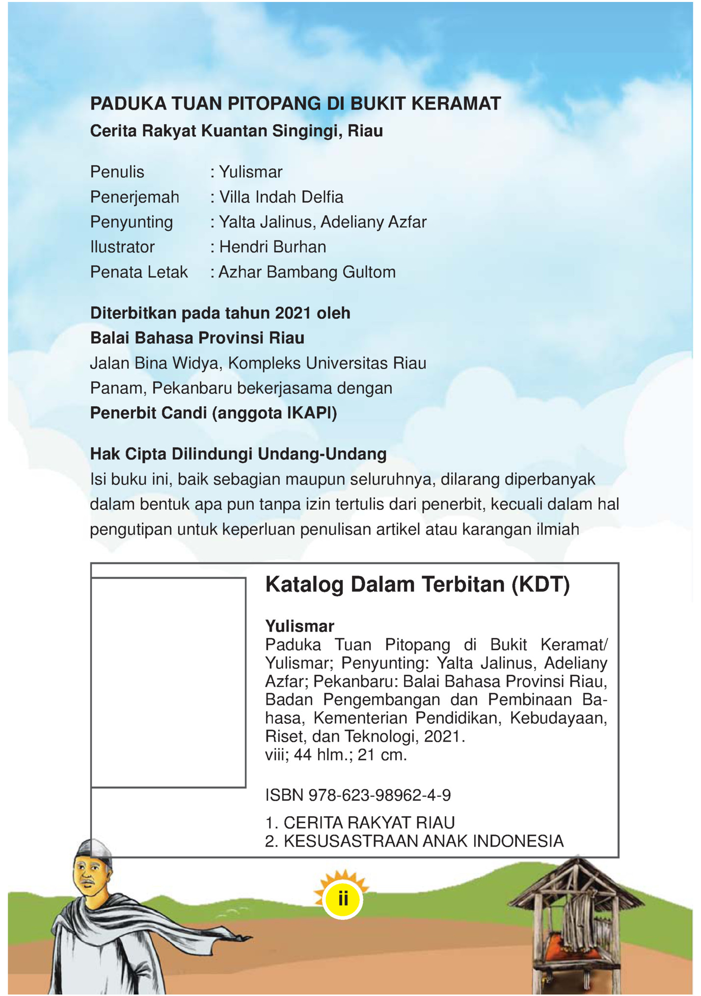 PADUKA TUAN PITOPANG DI BUKIT KERAMAT