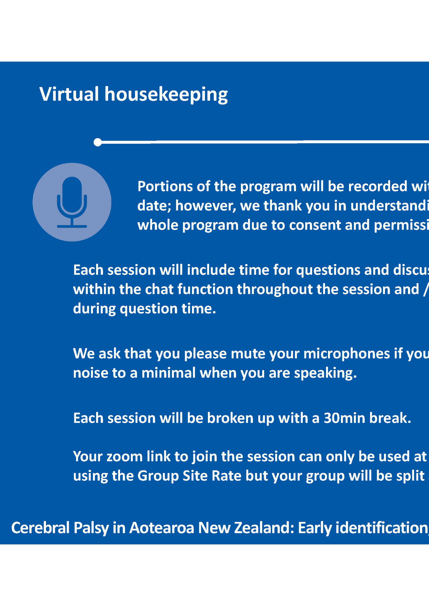 Virtual housekeeping