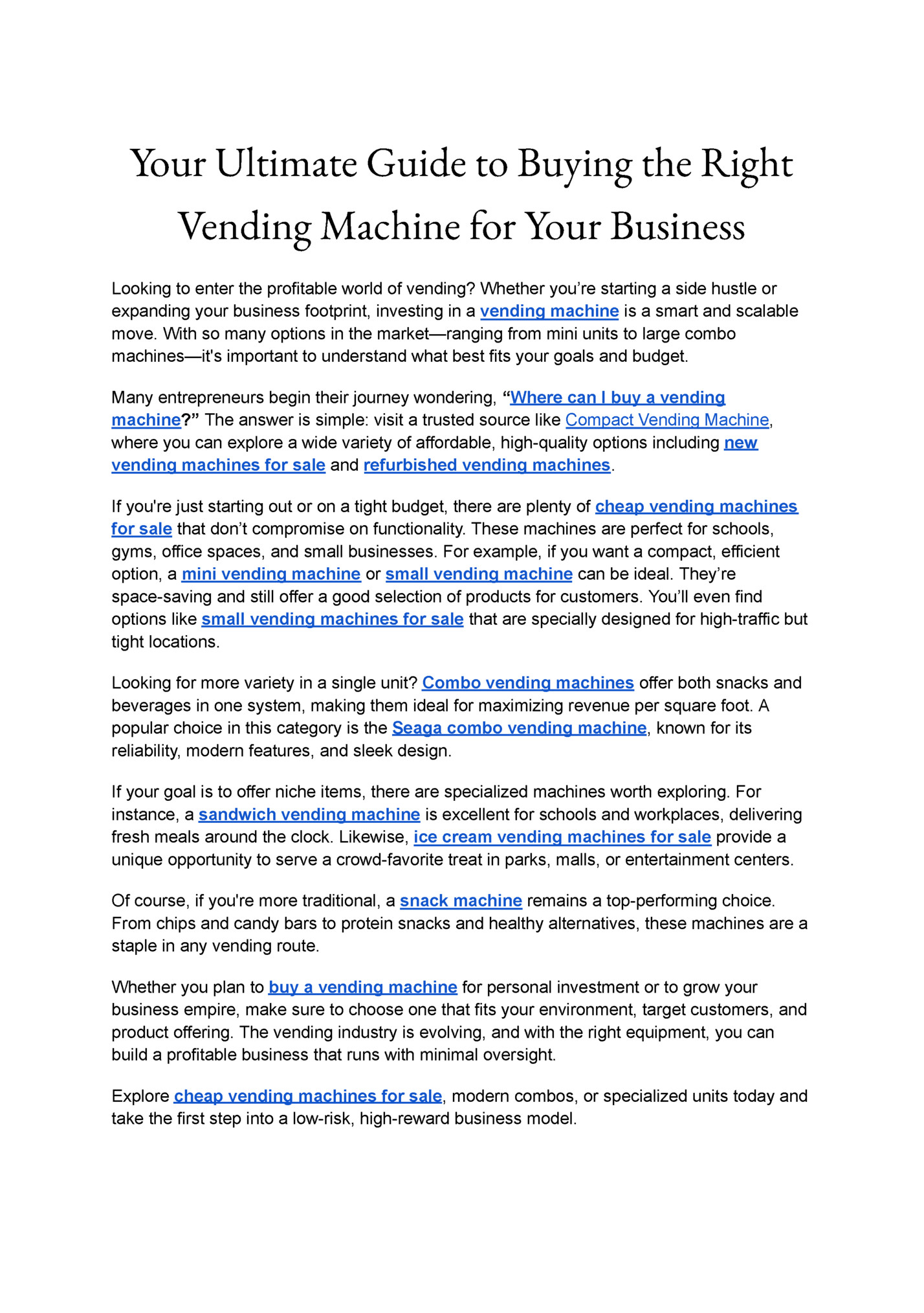 Your Ultimate Guide to Buying the Right