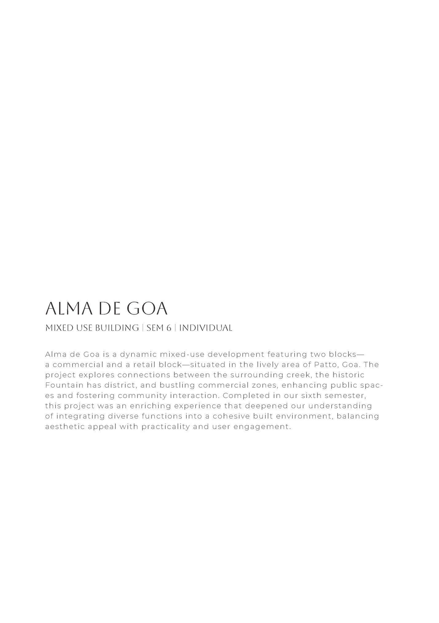 ALMA DE GOA