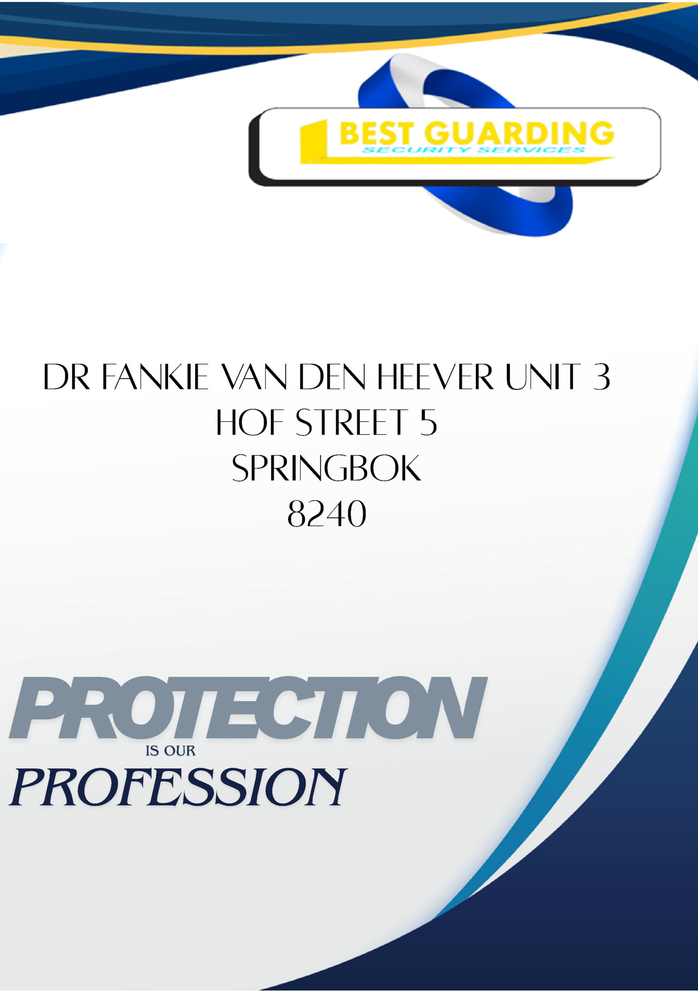 DR FANKIE VAN DEN HEEVER UNIT 3 DR FANKIE VAN DEN HEEVER UNIT 3