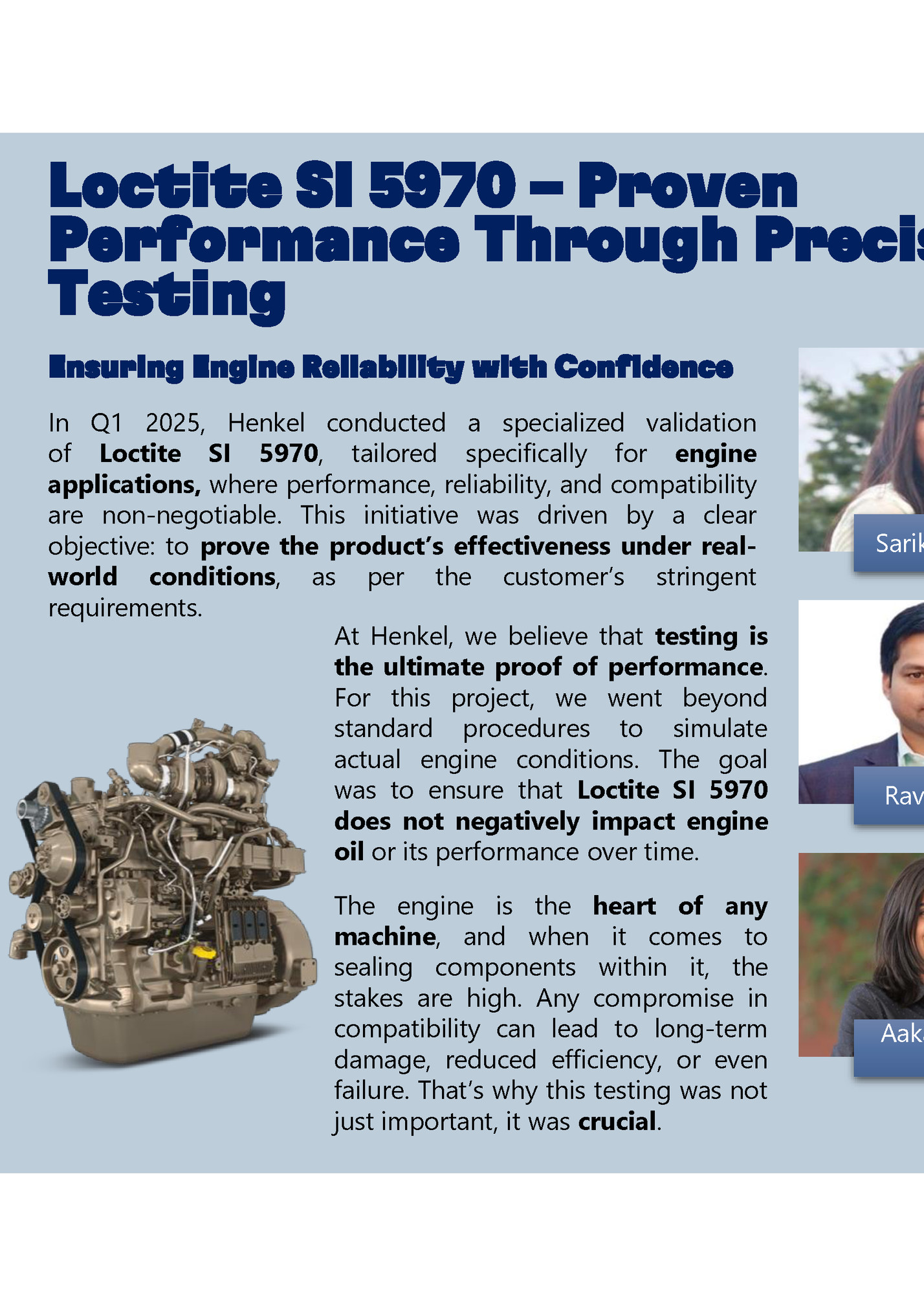 Loctite SI 5970 – Proven