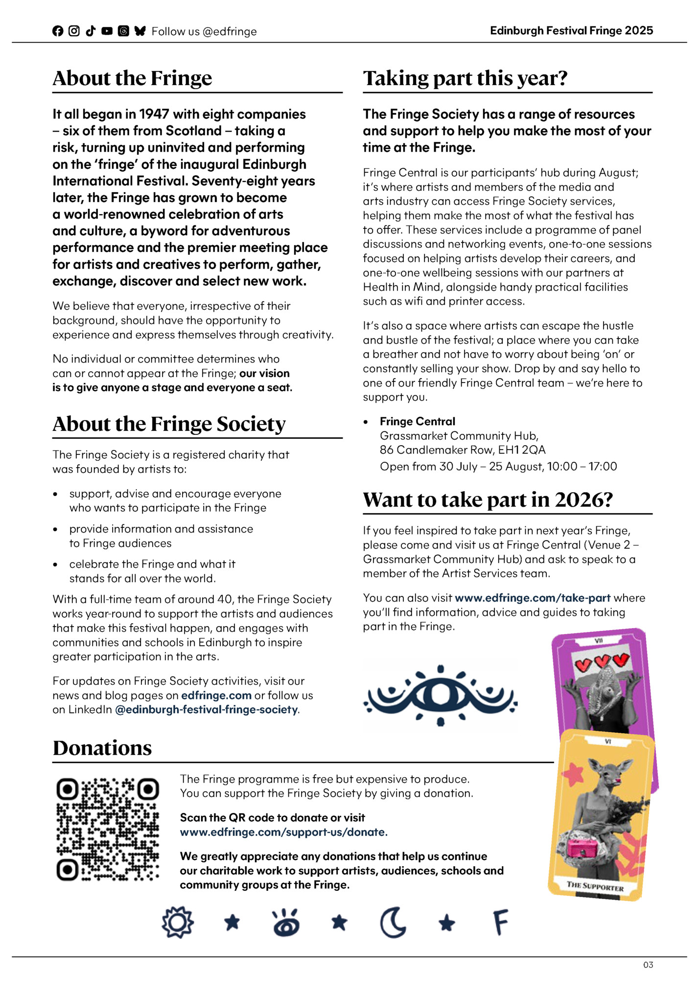 Edinburgh Festival Fringe 2025 Edinburgh Festival Fringe 2025