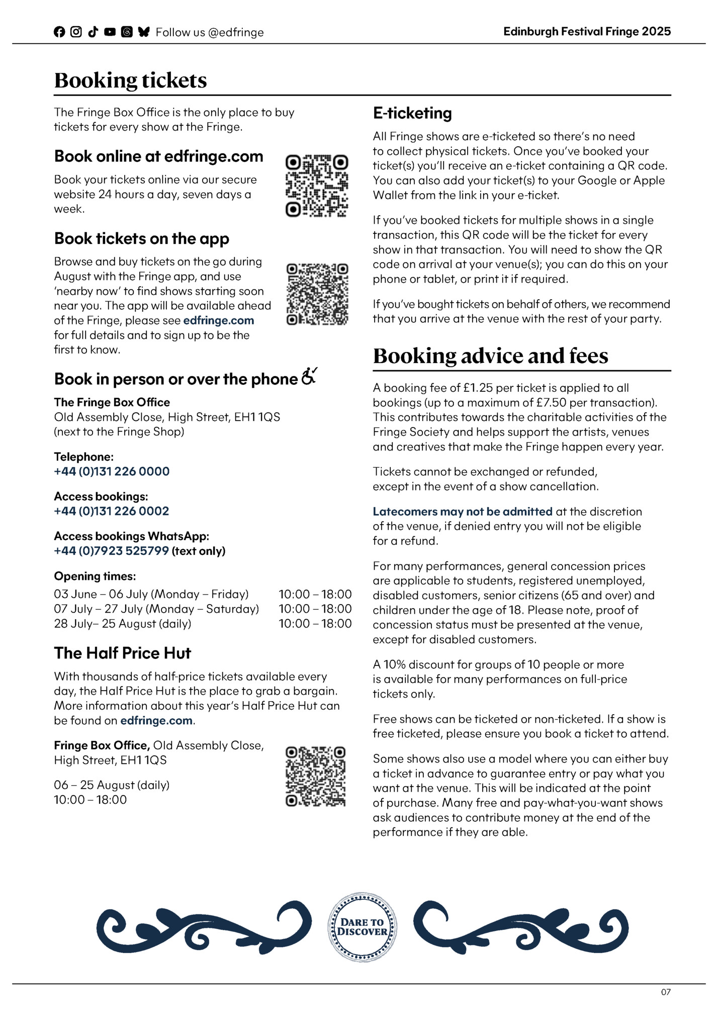 Edinburgh Festival Fringe 2025 Edinburgh Festival Fringe 2025