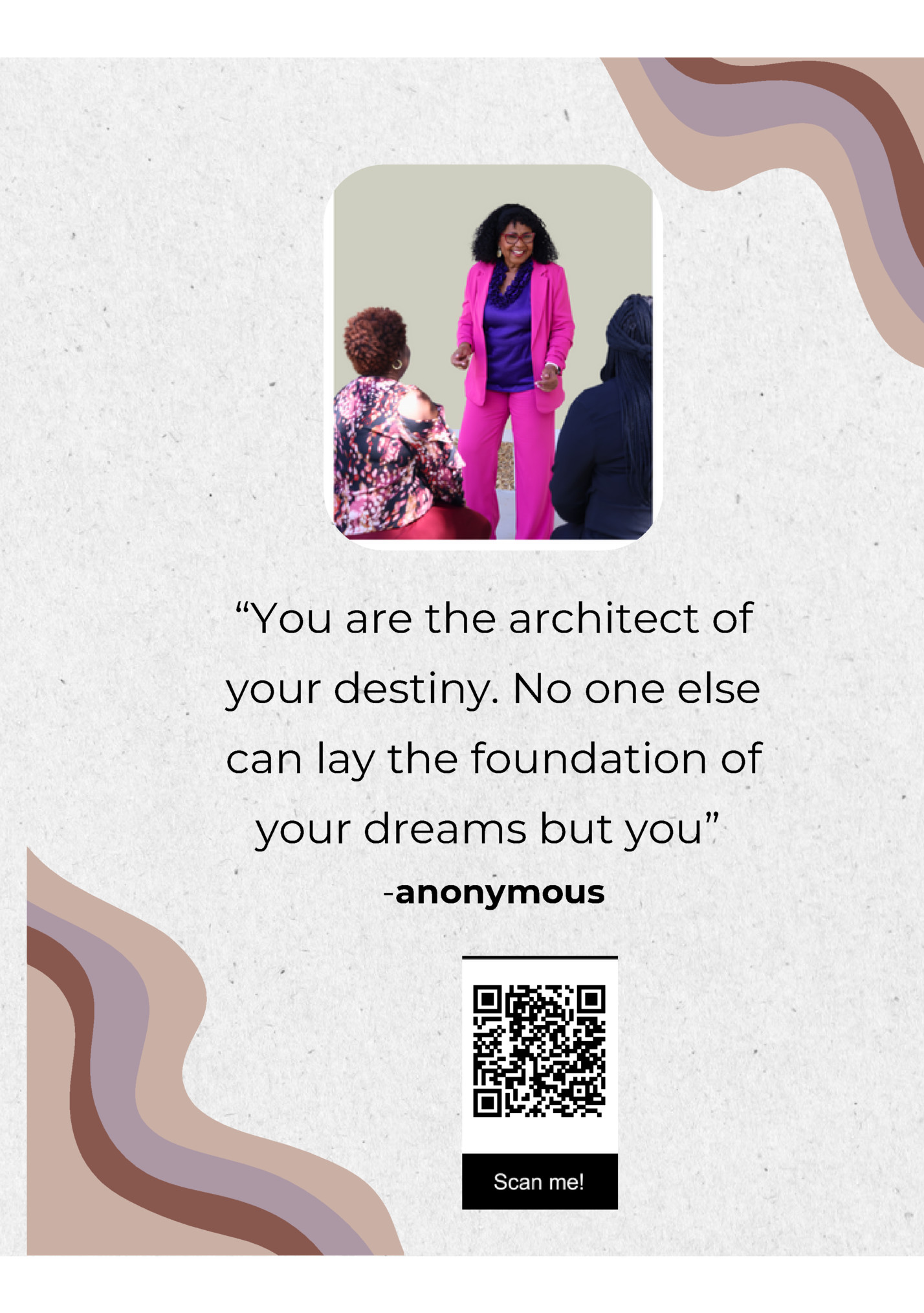 “You are the architect of