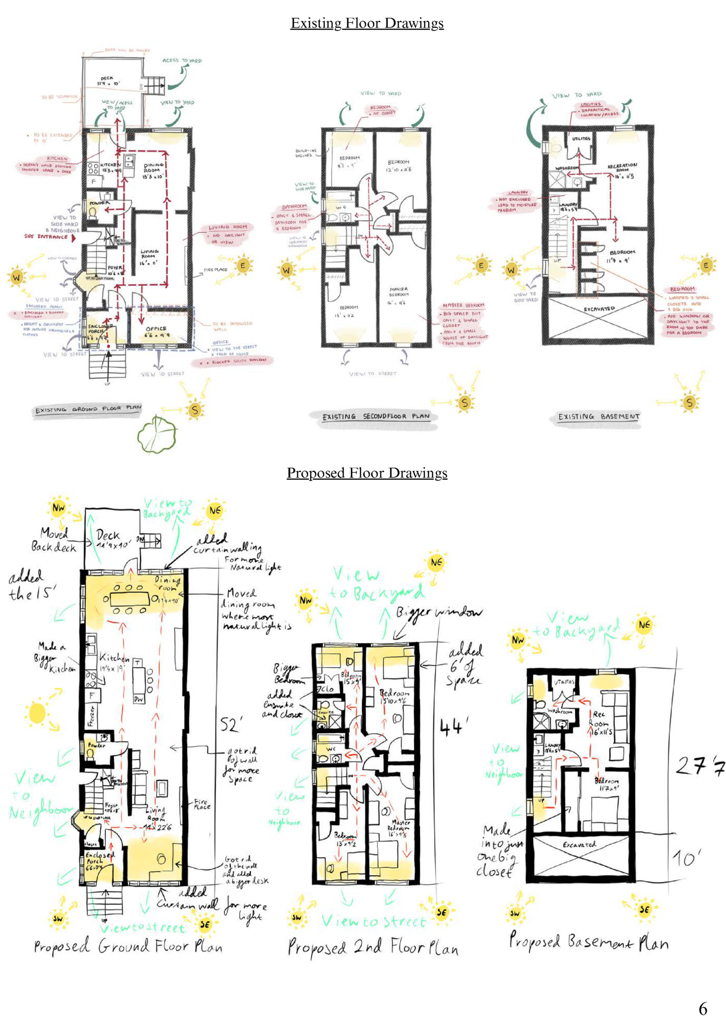 Existing Floor Drawings