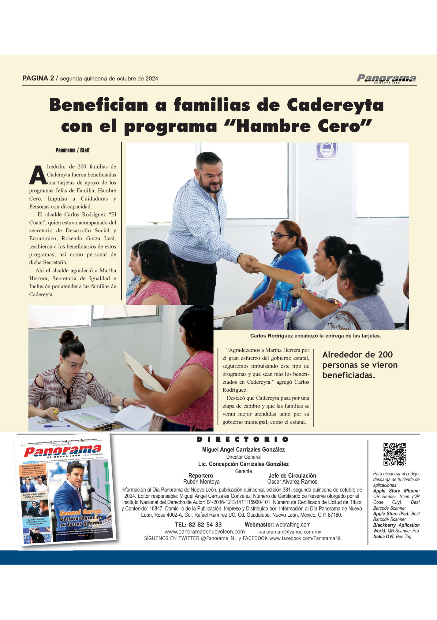 PAGINA 2 / segunda quincena de octubre de 2024