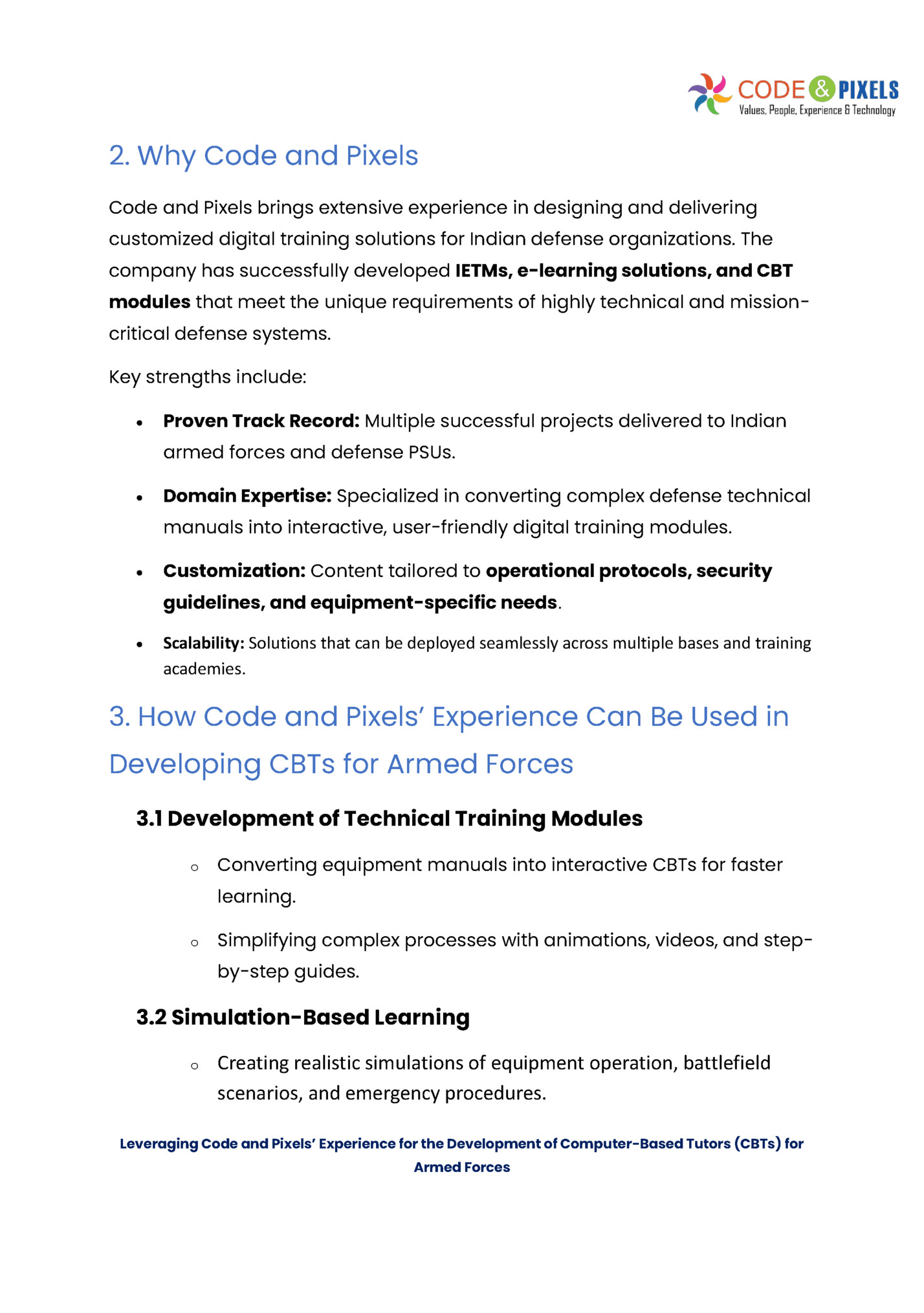 2. Why Code and Pixels