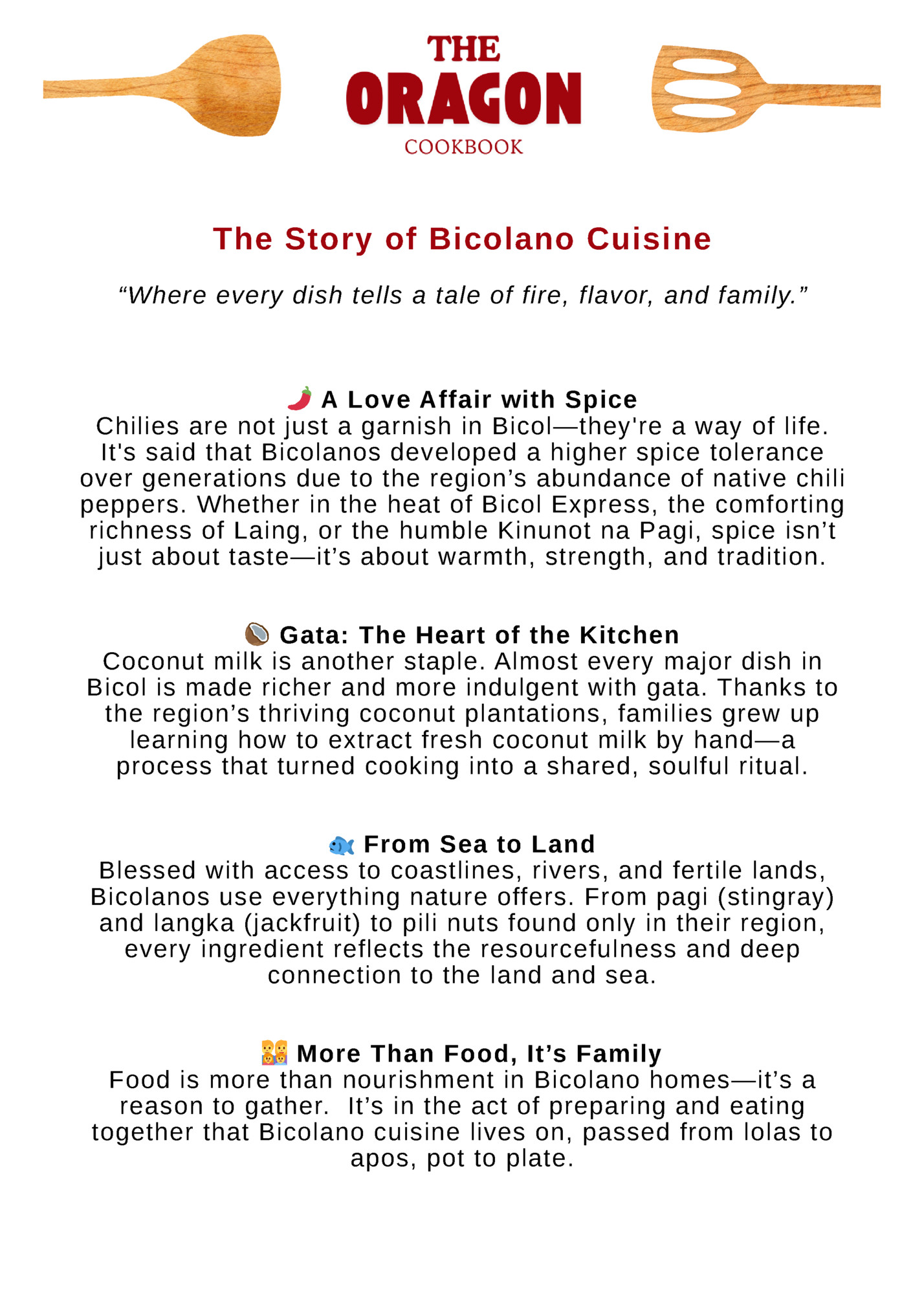 The Story of Bicolano Cuisine